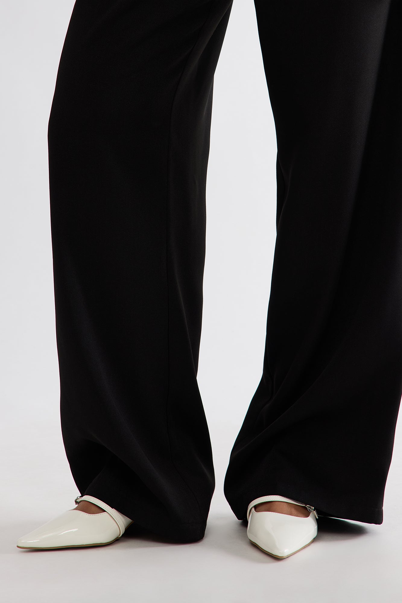 Aura Kitten Heel Pumps - White - Image 3