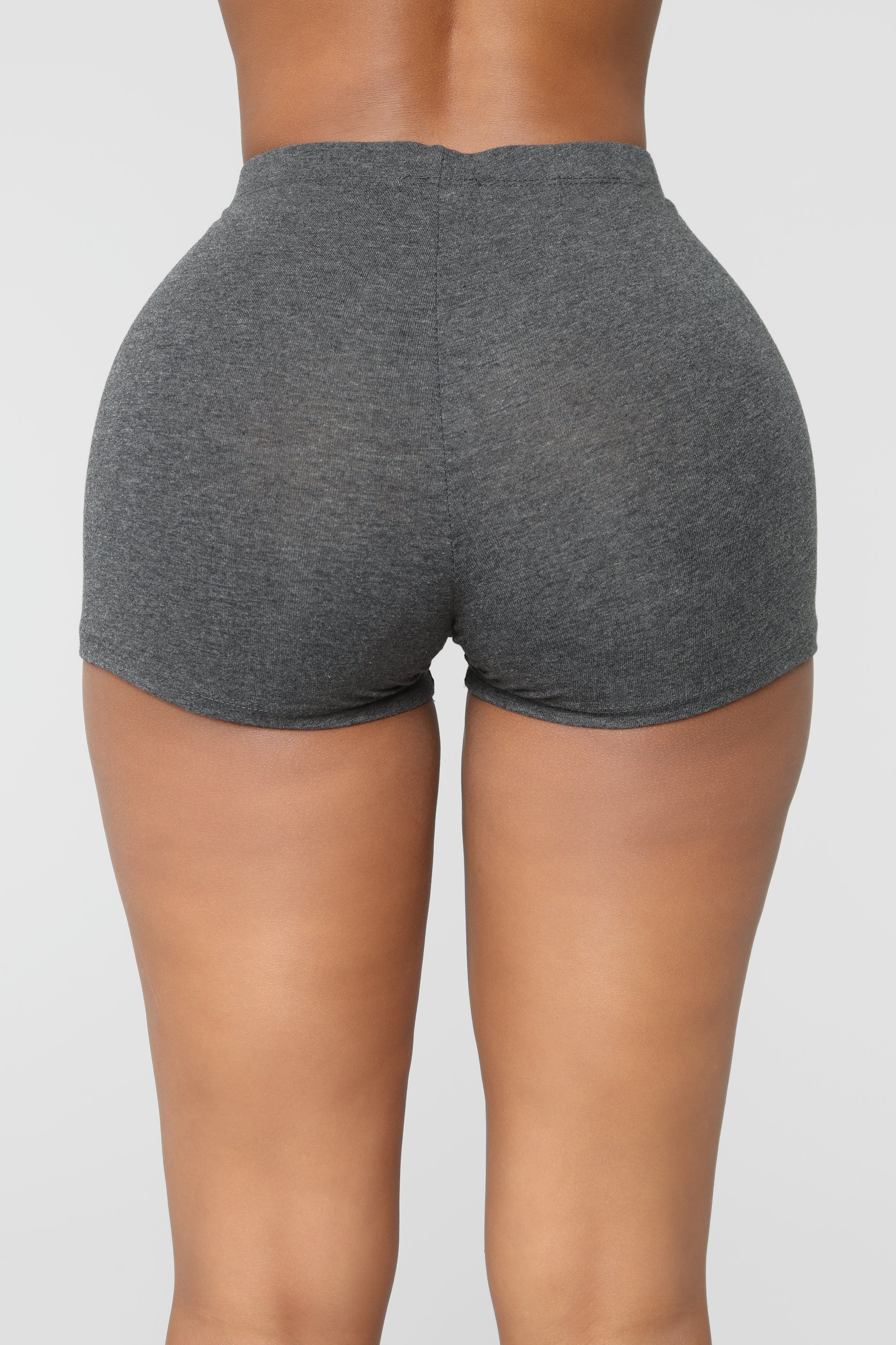 Plain Jane Mini Shorts - Charcoal - Image 7