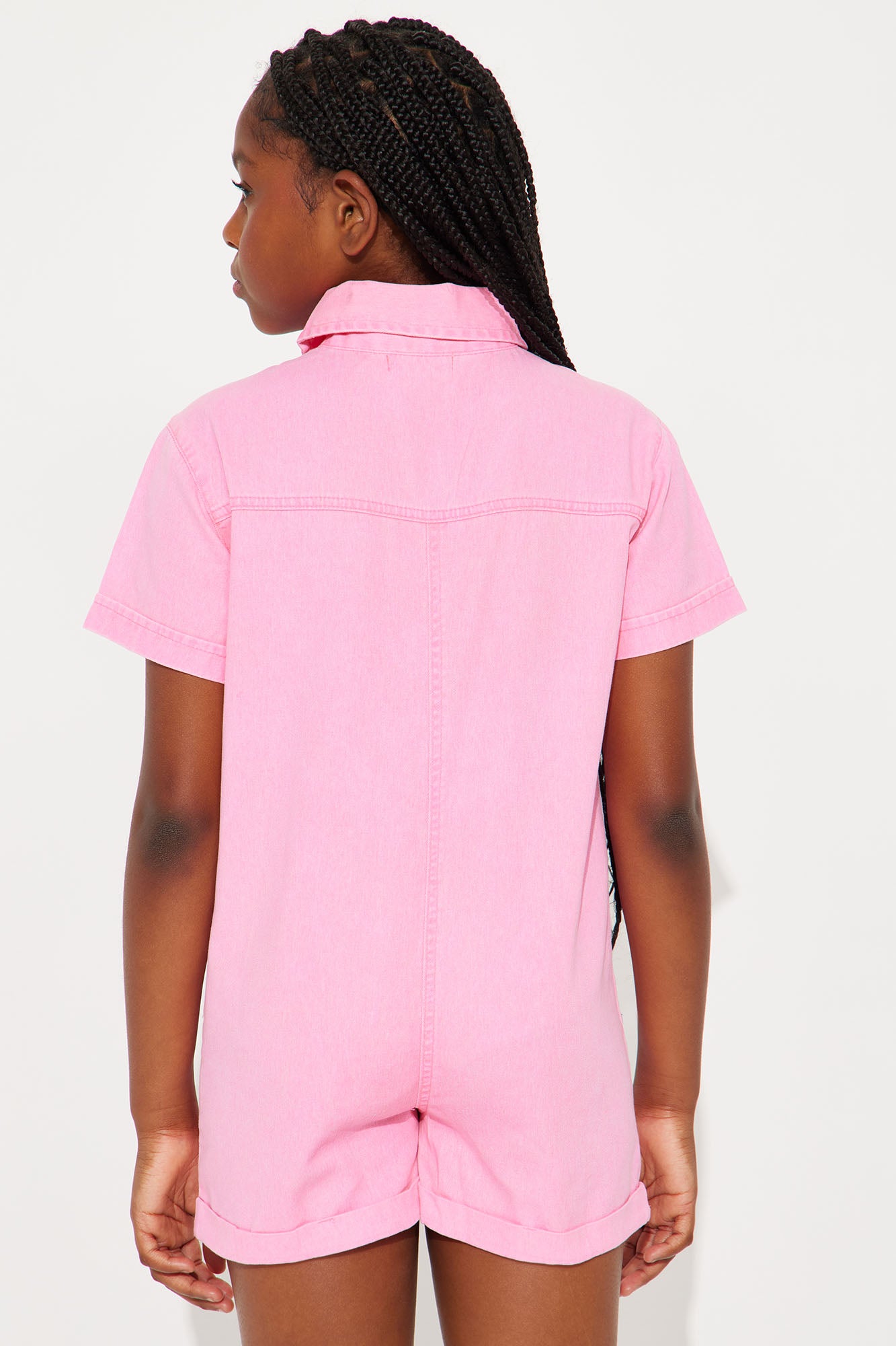 Mini Daya Romper - Neon Pink - Image 3