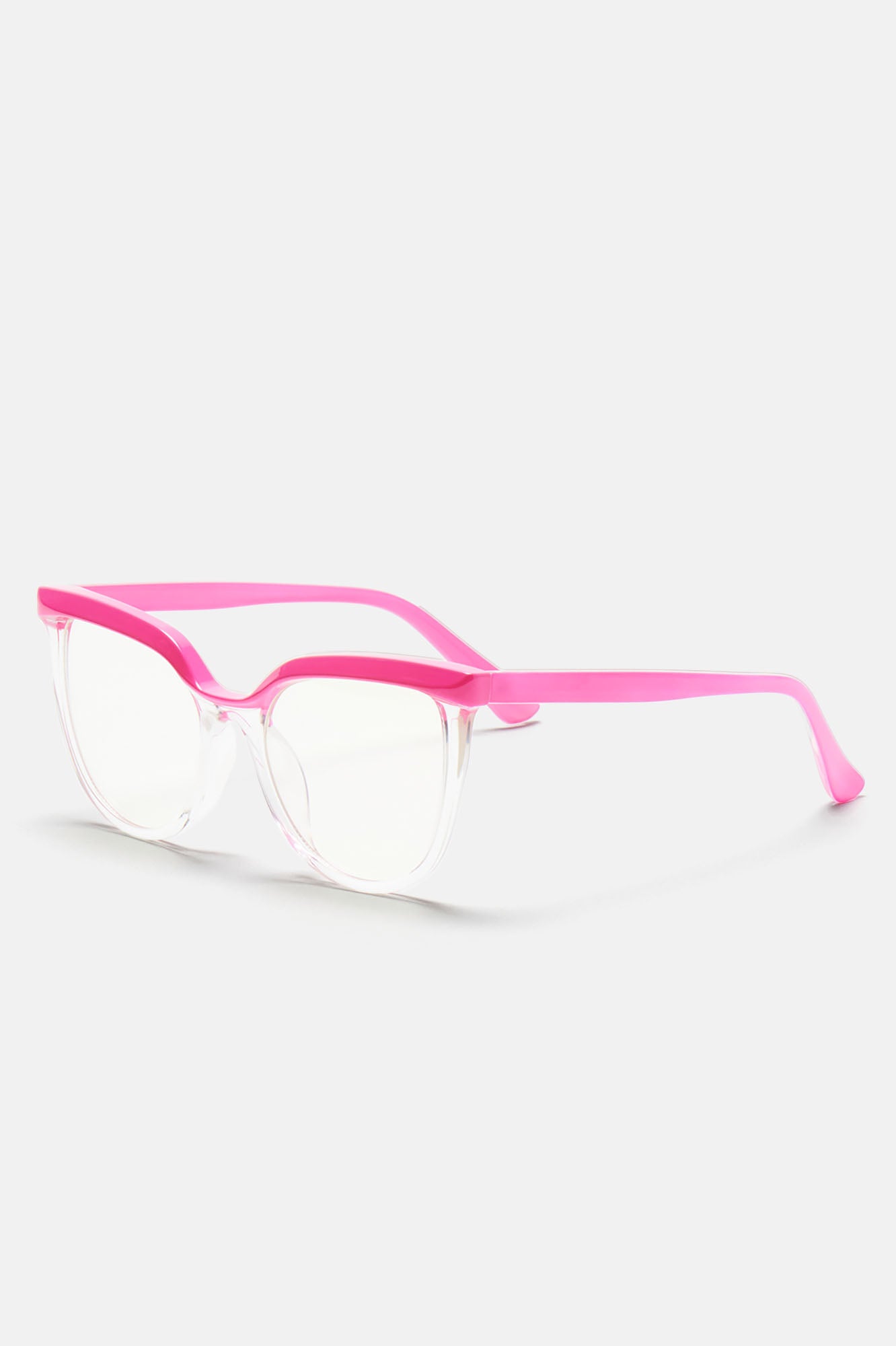 Clear As Day Blue Light Glasses - Hot Pink - Image 3