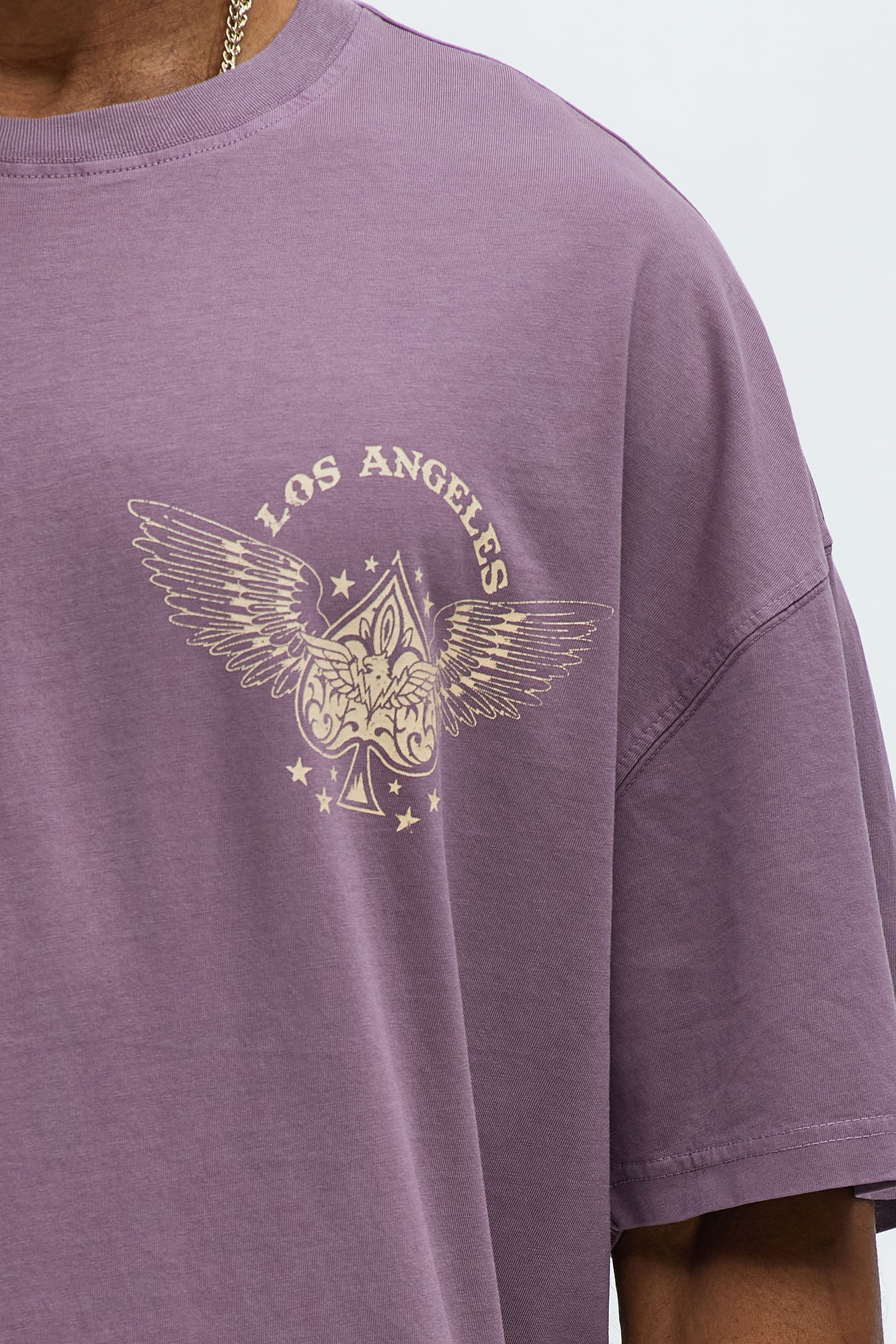 West Coast Race Team Oversized Short Sleeve Tee - Purple - Image 4