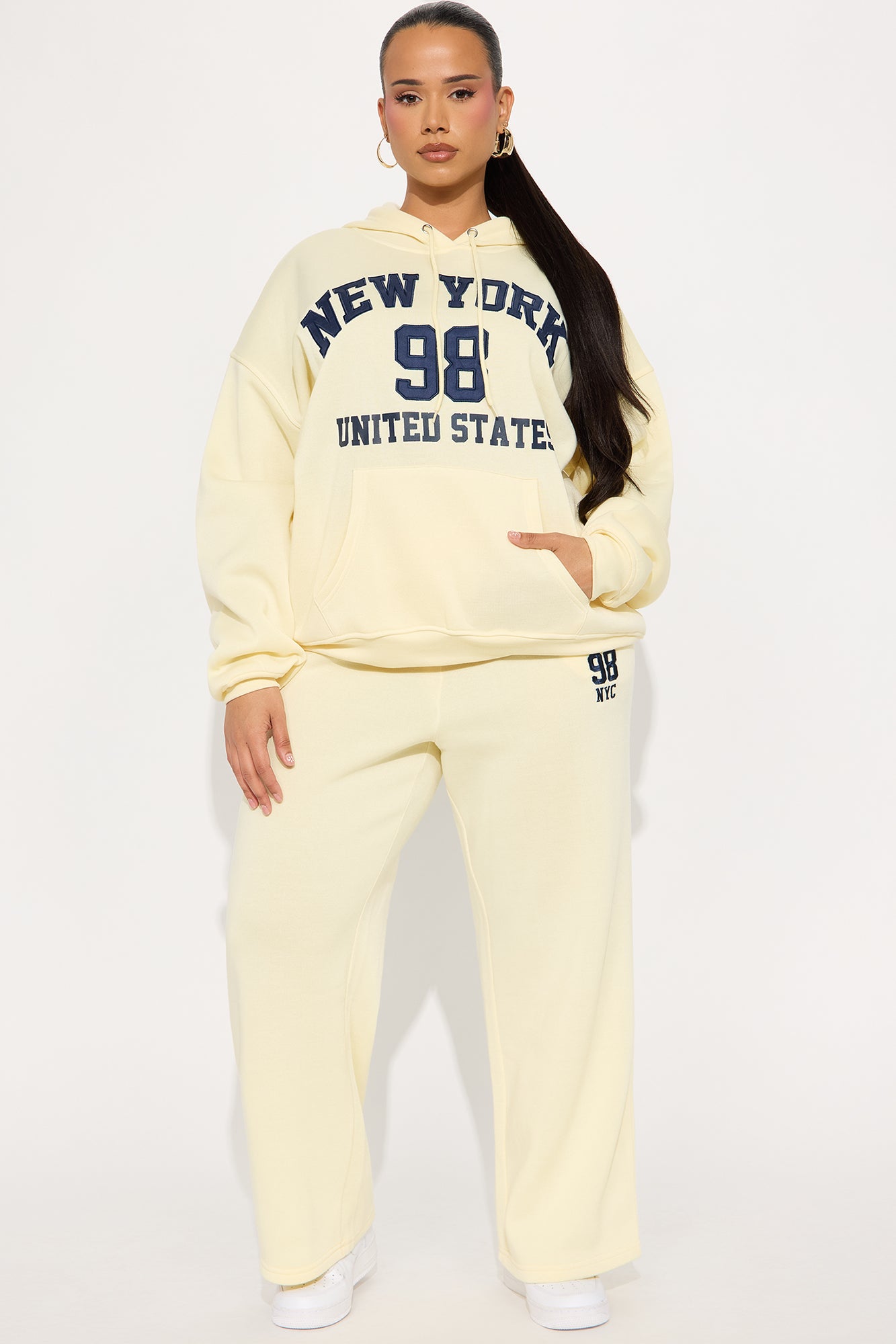 New York Or Nowhere Hoodie - Yellow - Image 5