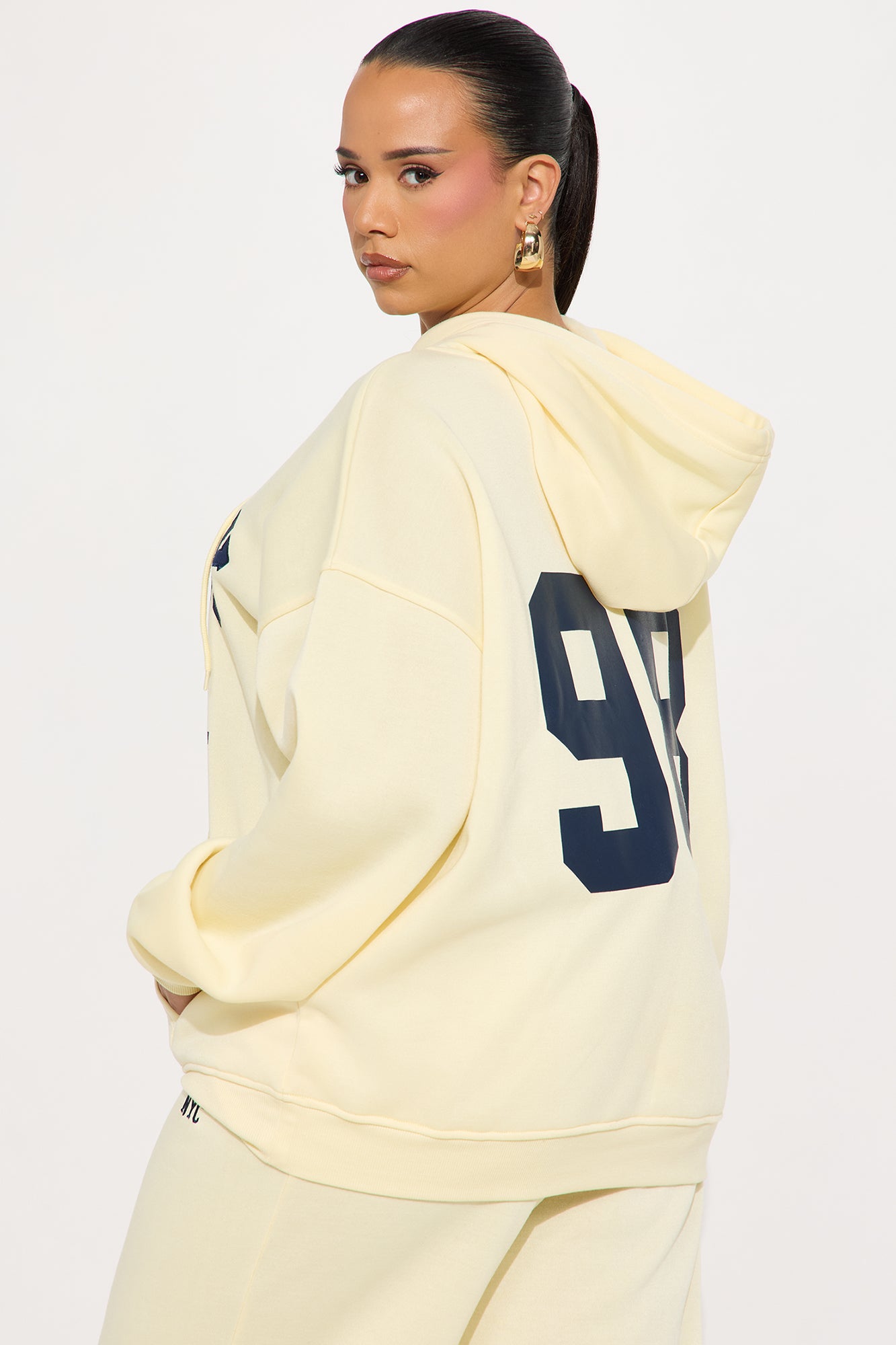 New York Or Nowhere Hoodie - Yellow - Image 7