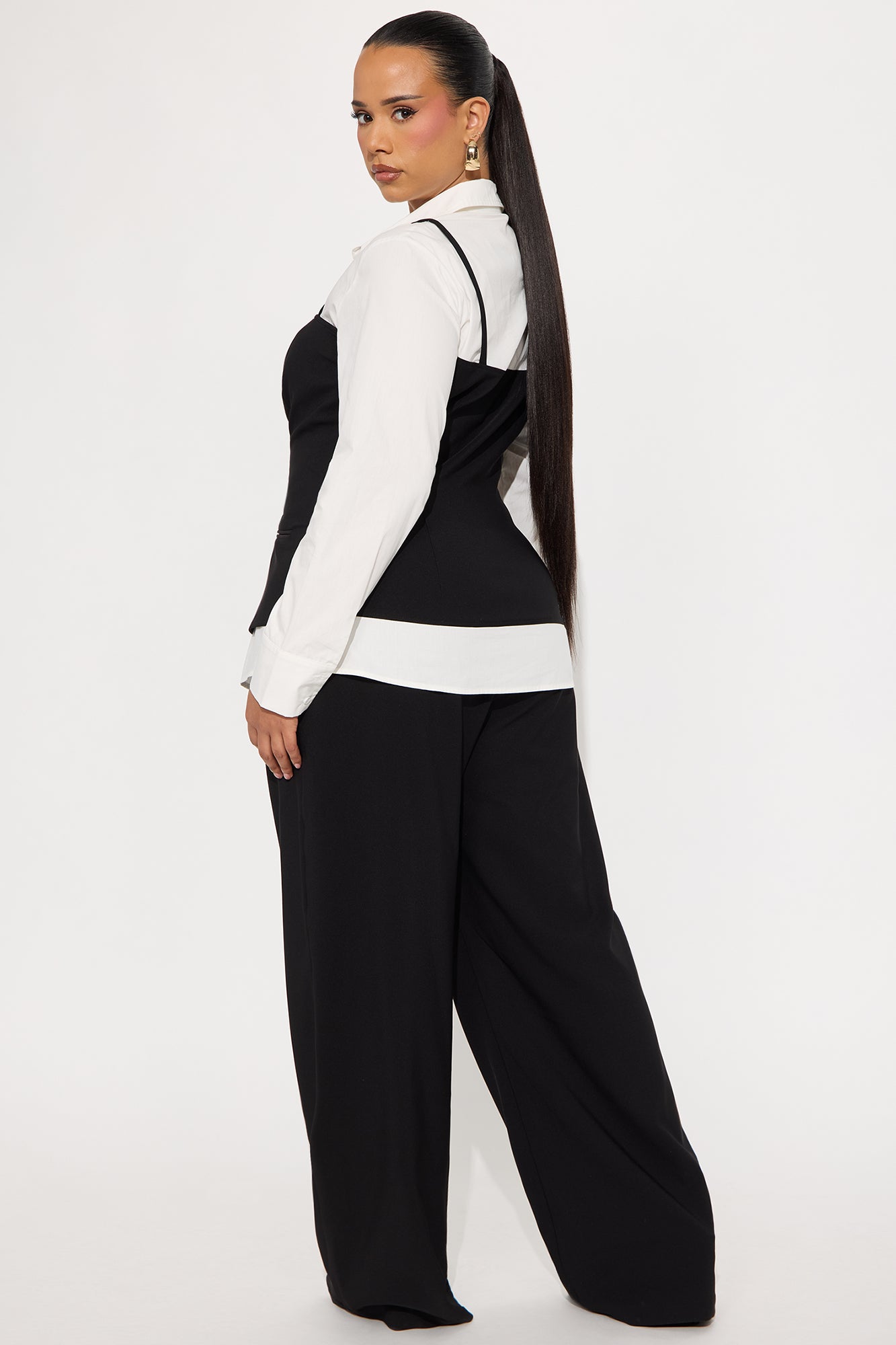 Meeting Mode Pant Set - Black - Image 6
