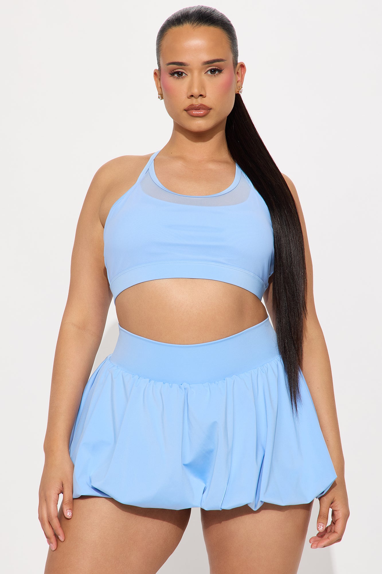 Net Worth Elevate Sports Bra - Light Blue - Image 5