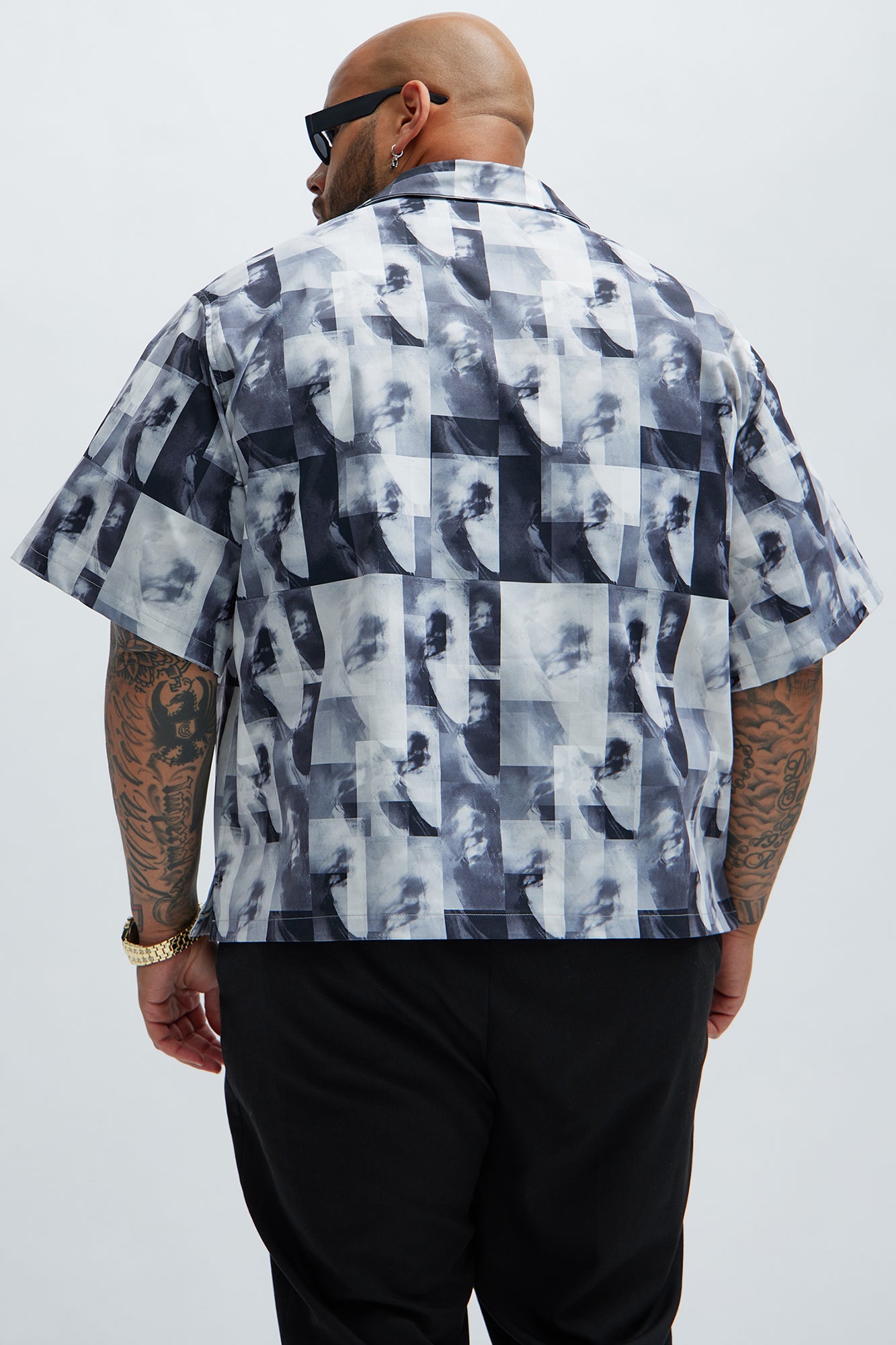 Ansel Shirt - Grey/combo - Image 6