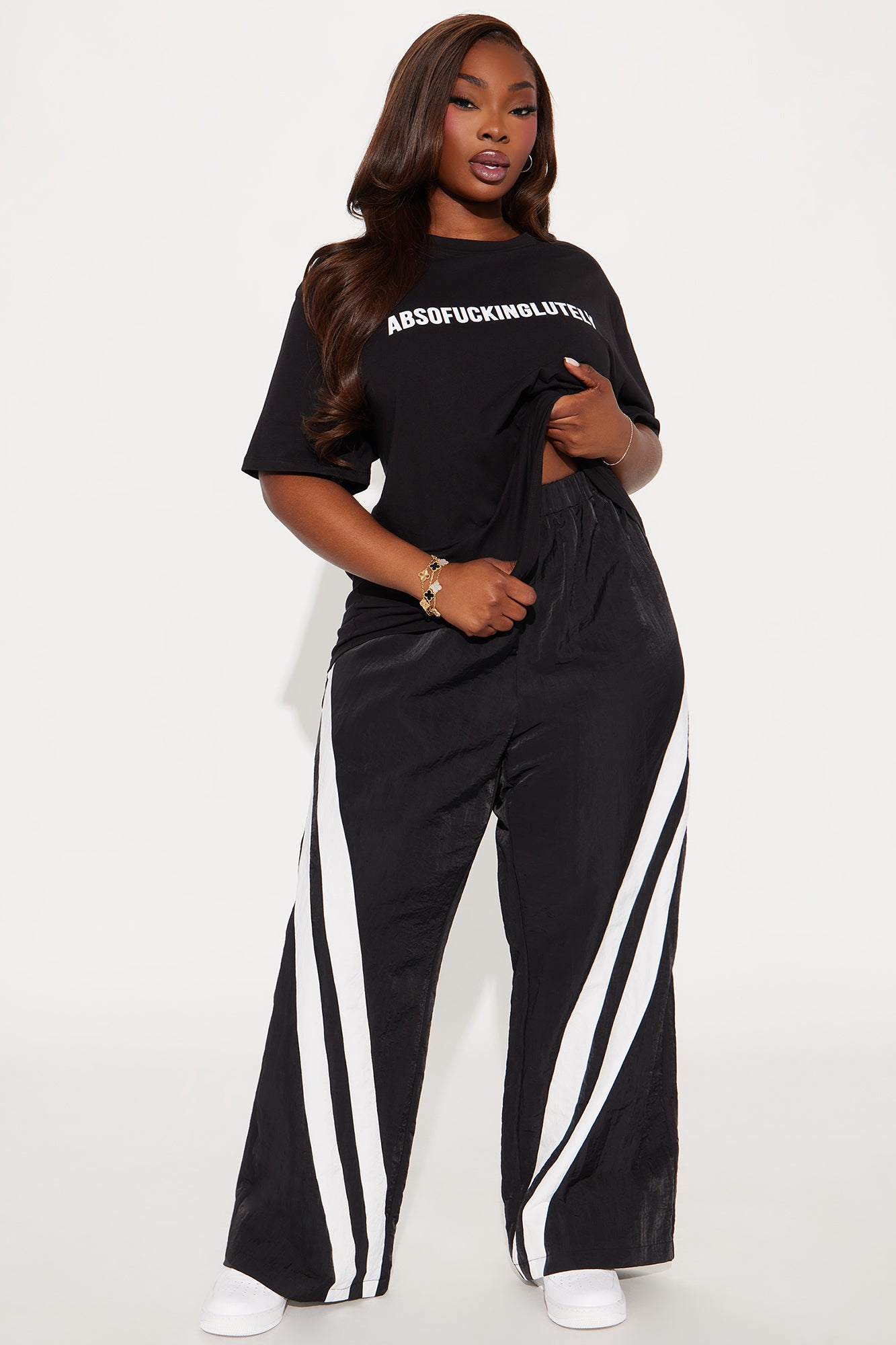 Absofuckinglutely Oversized Tee - Black - Image 5