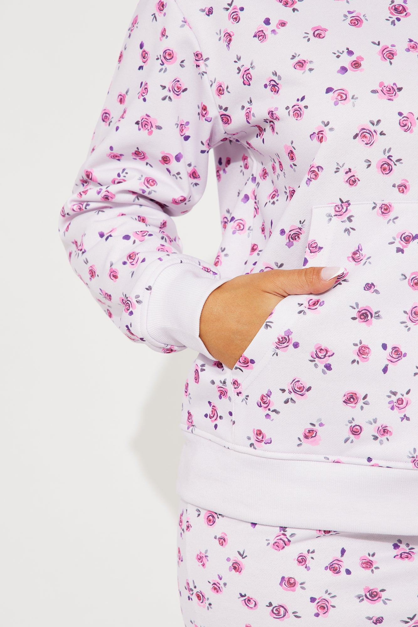 Fiona Floral Skirt Set - Lavender - Image 4