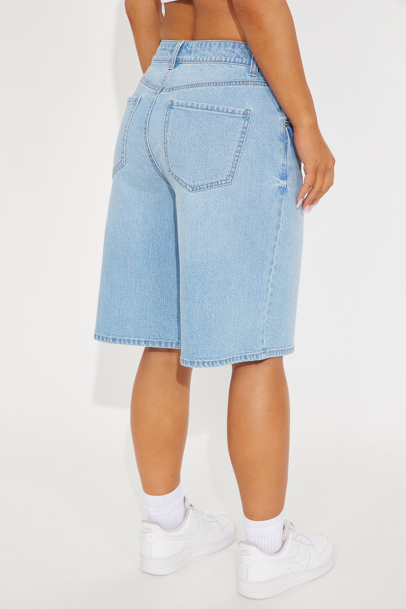 Caddie Basic Denim Jorts - Image 3