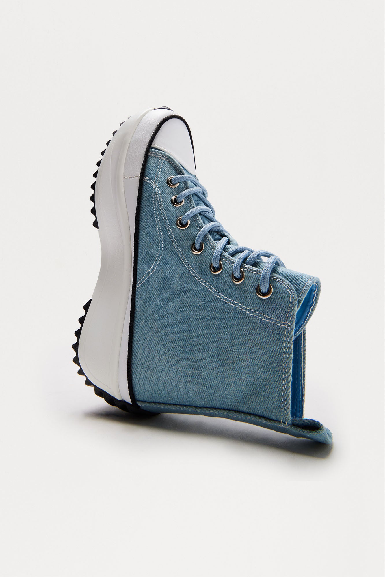Bailey High Cut Sneakers - Denim - Image 3