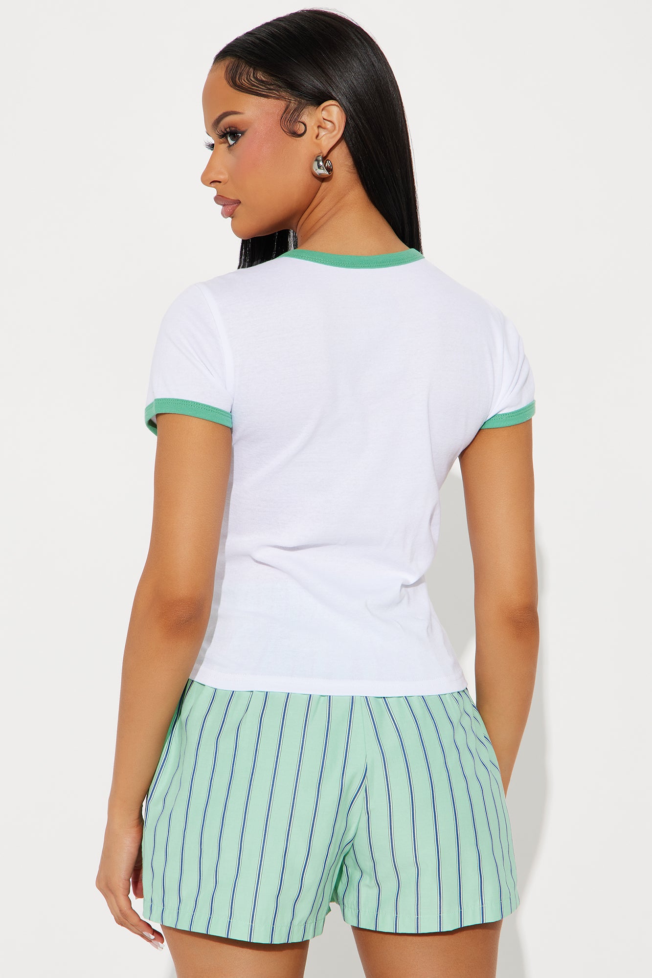 7UP Cherry Ringer Tee - White/combo - Image 3