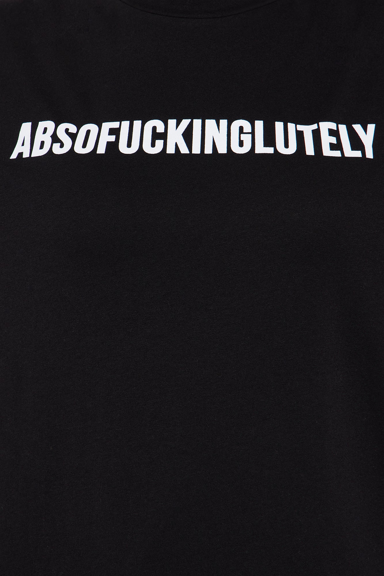 Absofuckinglutely Oversized Tee - Black - Image 3