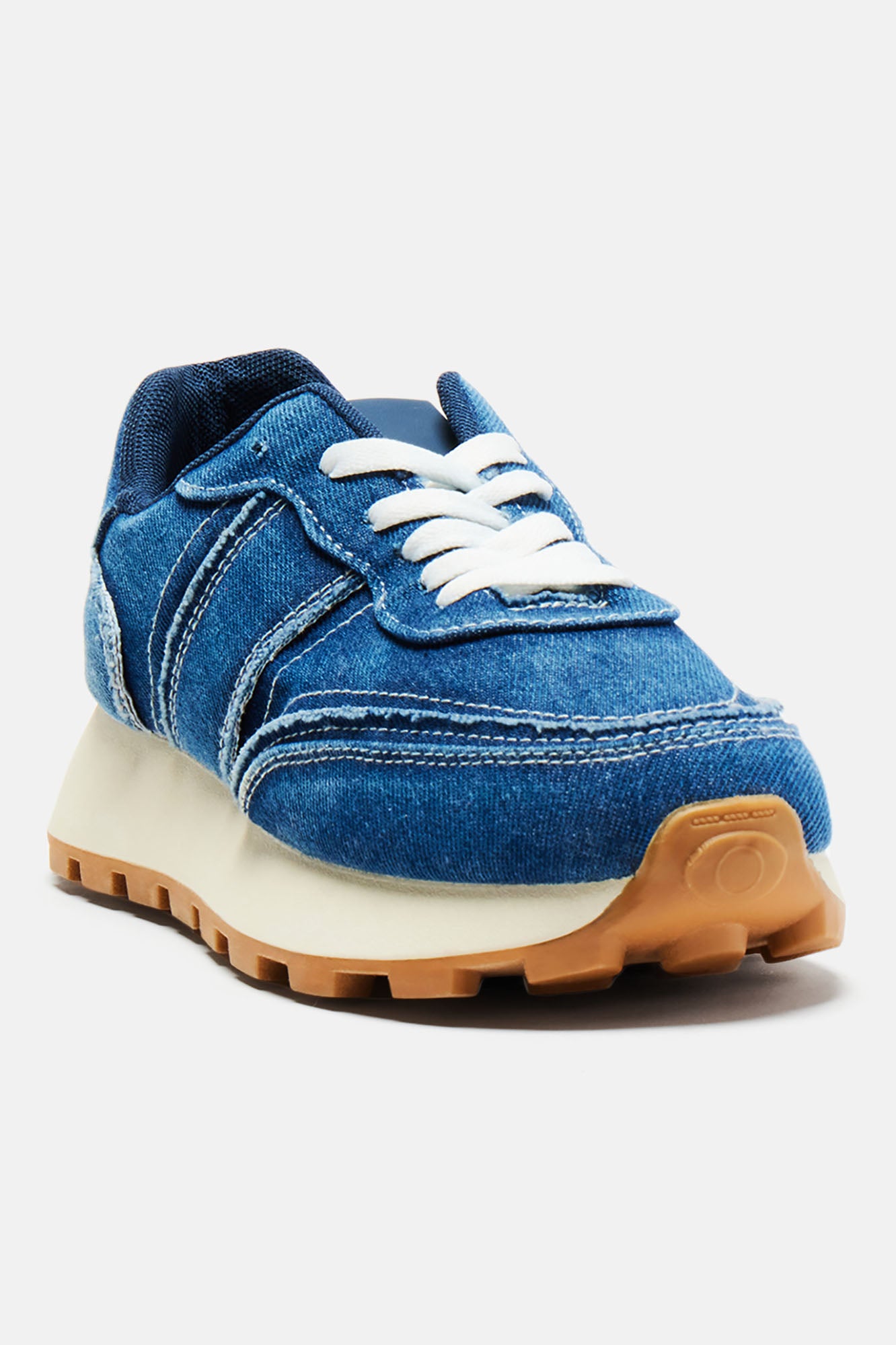 Kalia Denim Sneakers - Blue - Image 4