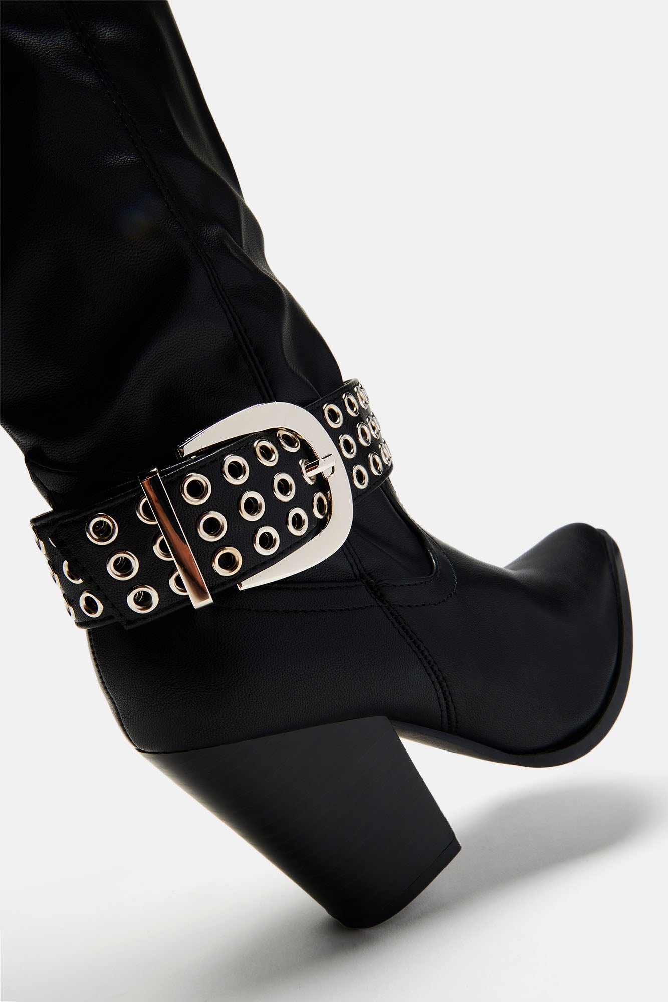 No Temptations Cowboy Boots - Black - Image 5