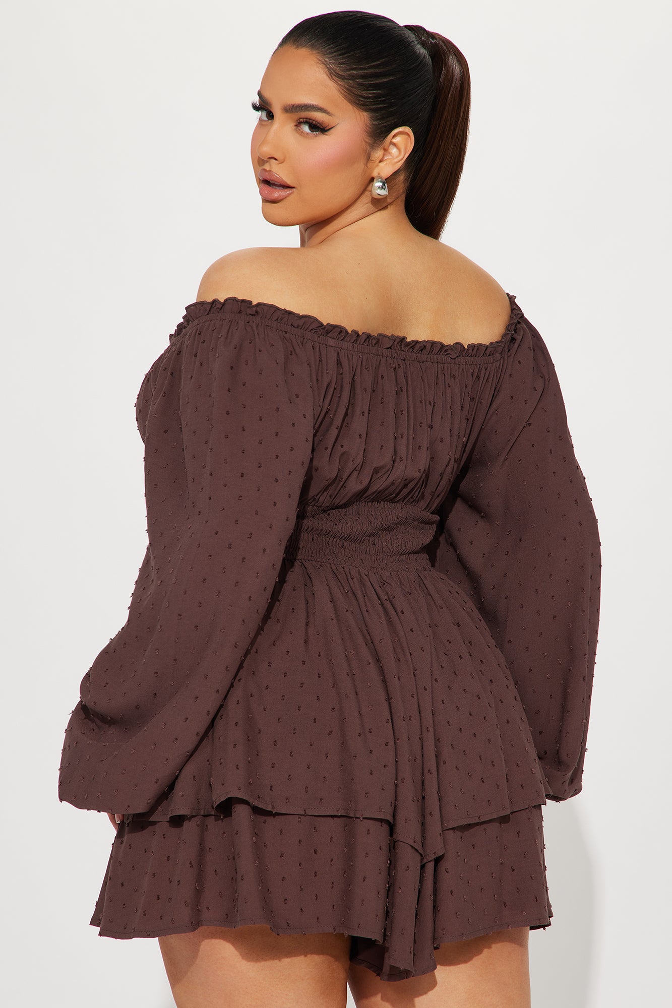 Count On You Romper - Chocolate - Image 5