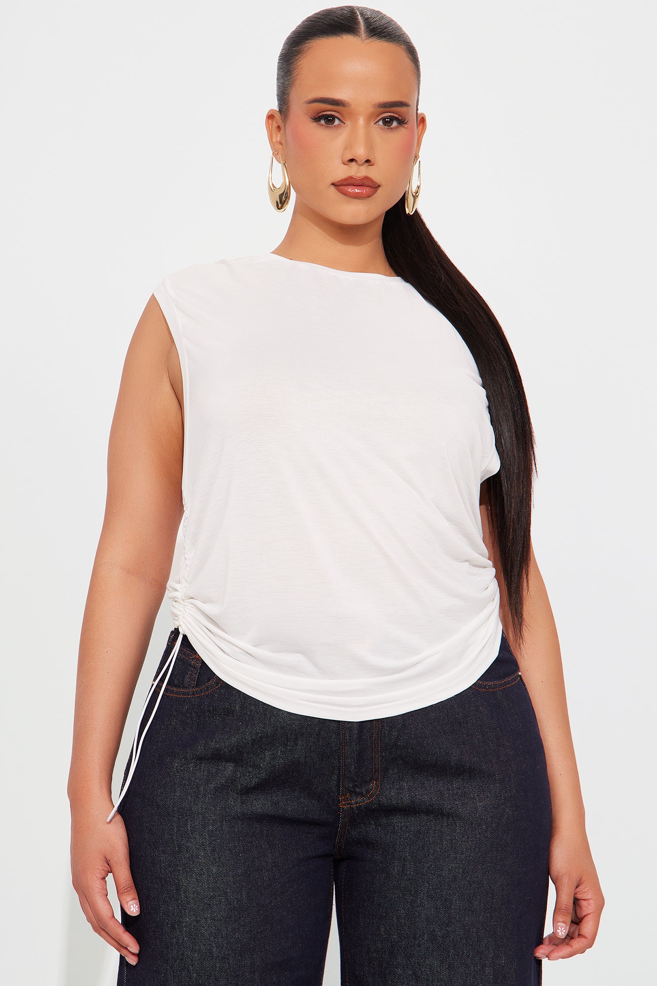 Everyday Active Slub Tank - White - Image 5