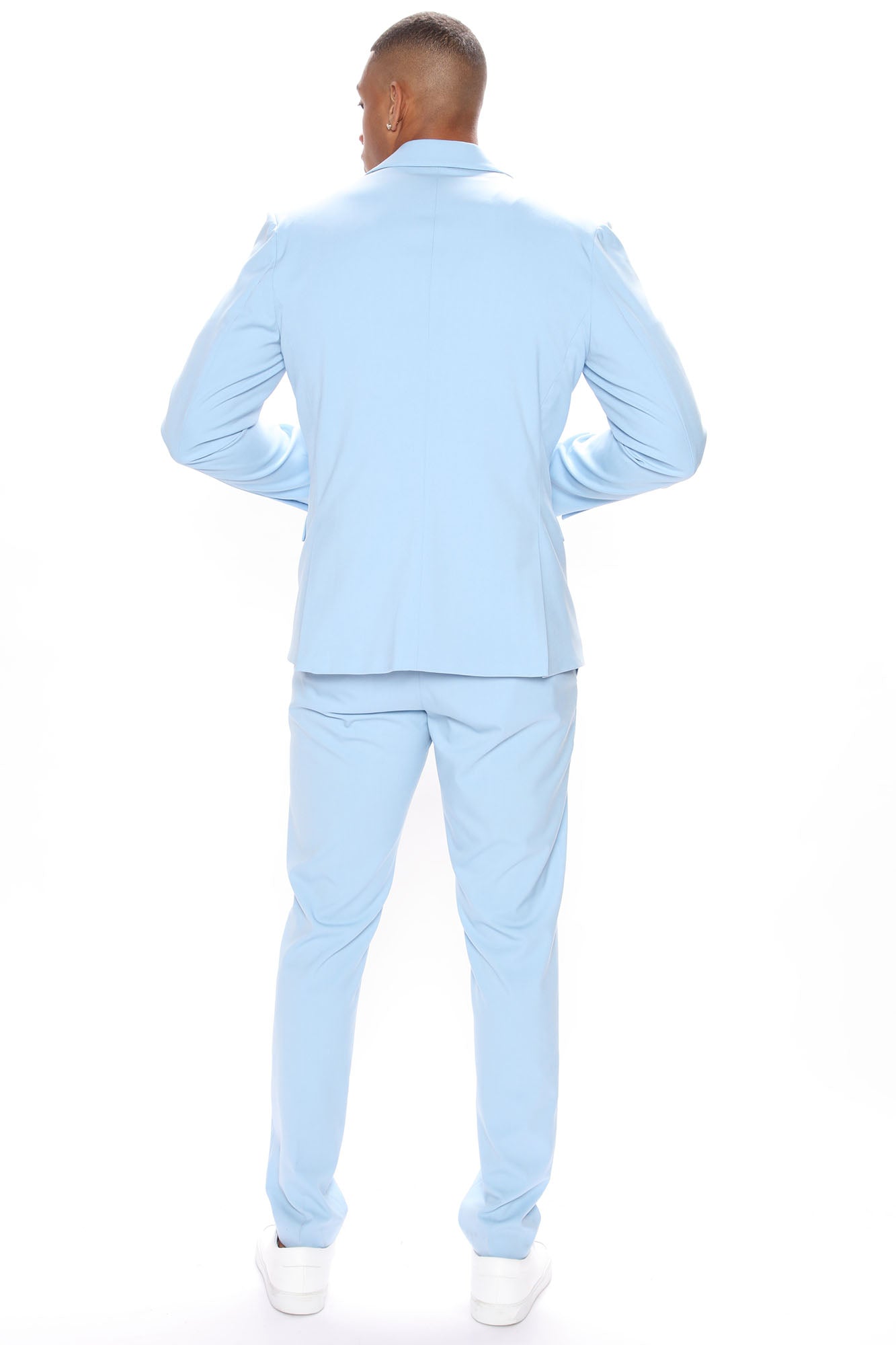 The Modern Stretch Suit Jacket - Light Blue - Image 9