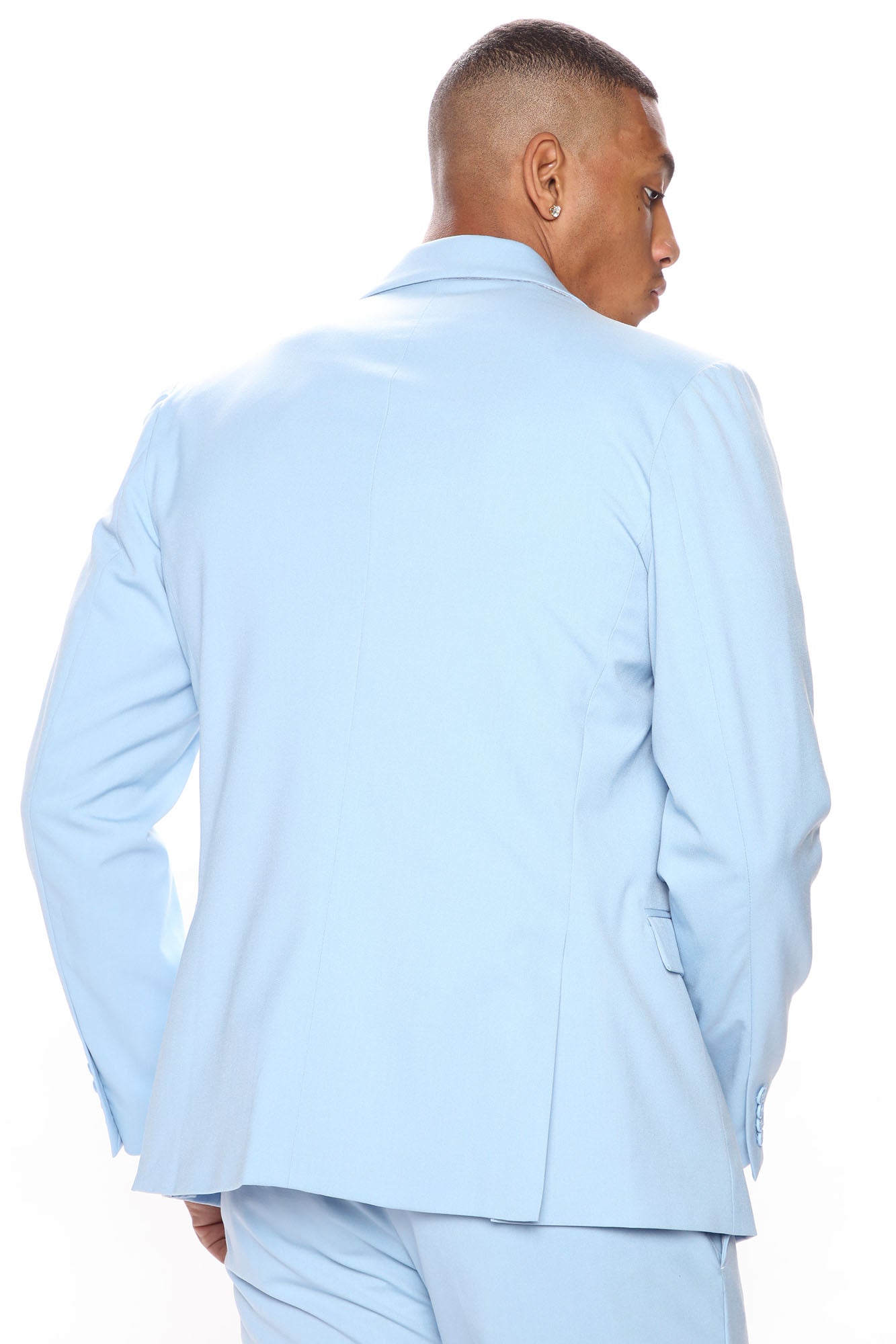 The Modern Stretch Suit Jacket - Light Blue - Image 8