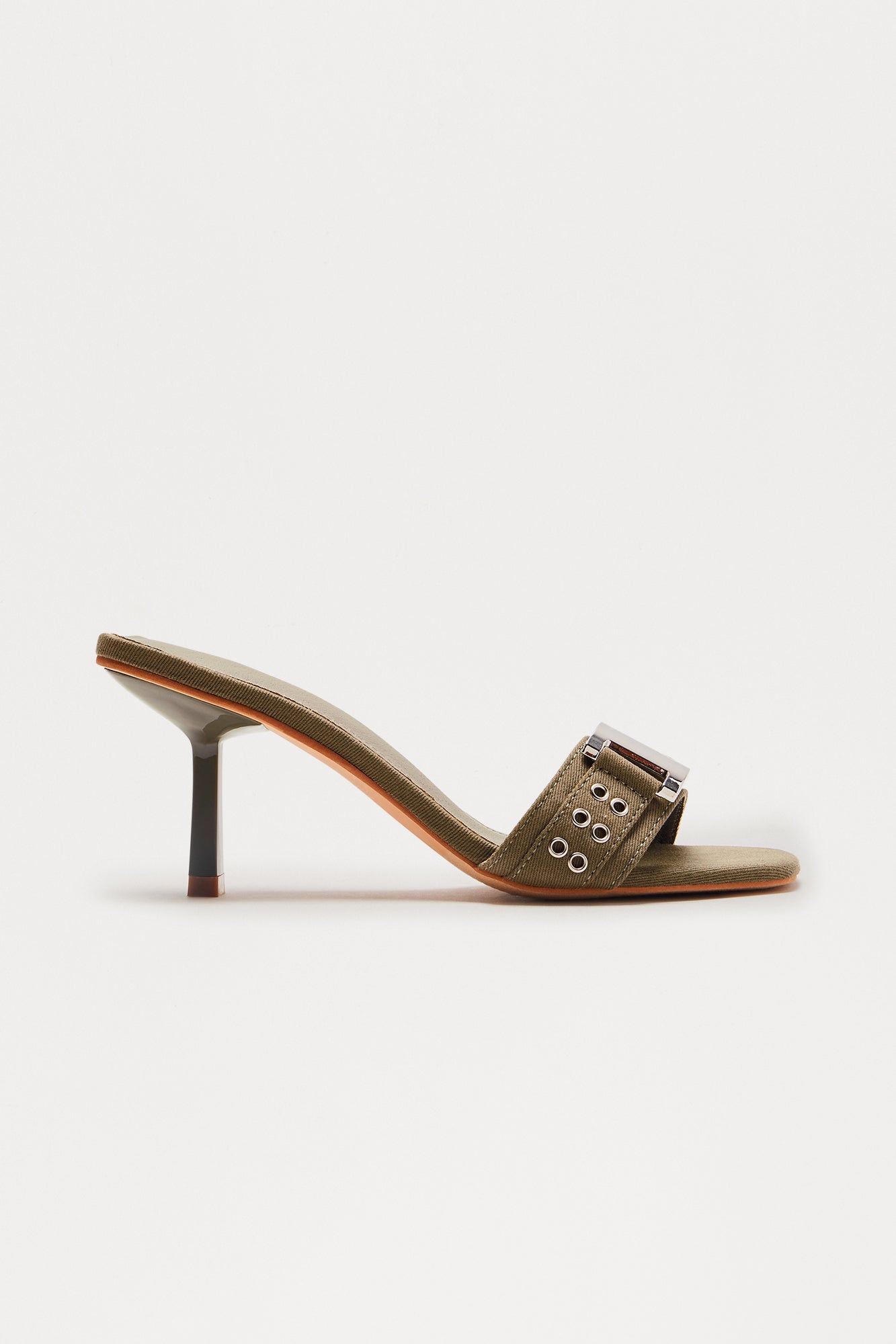 Bauer Hardware Detail Mules - Green - Image 3