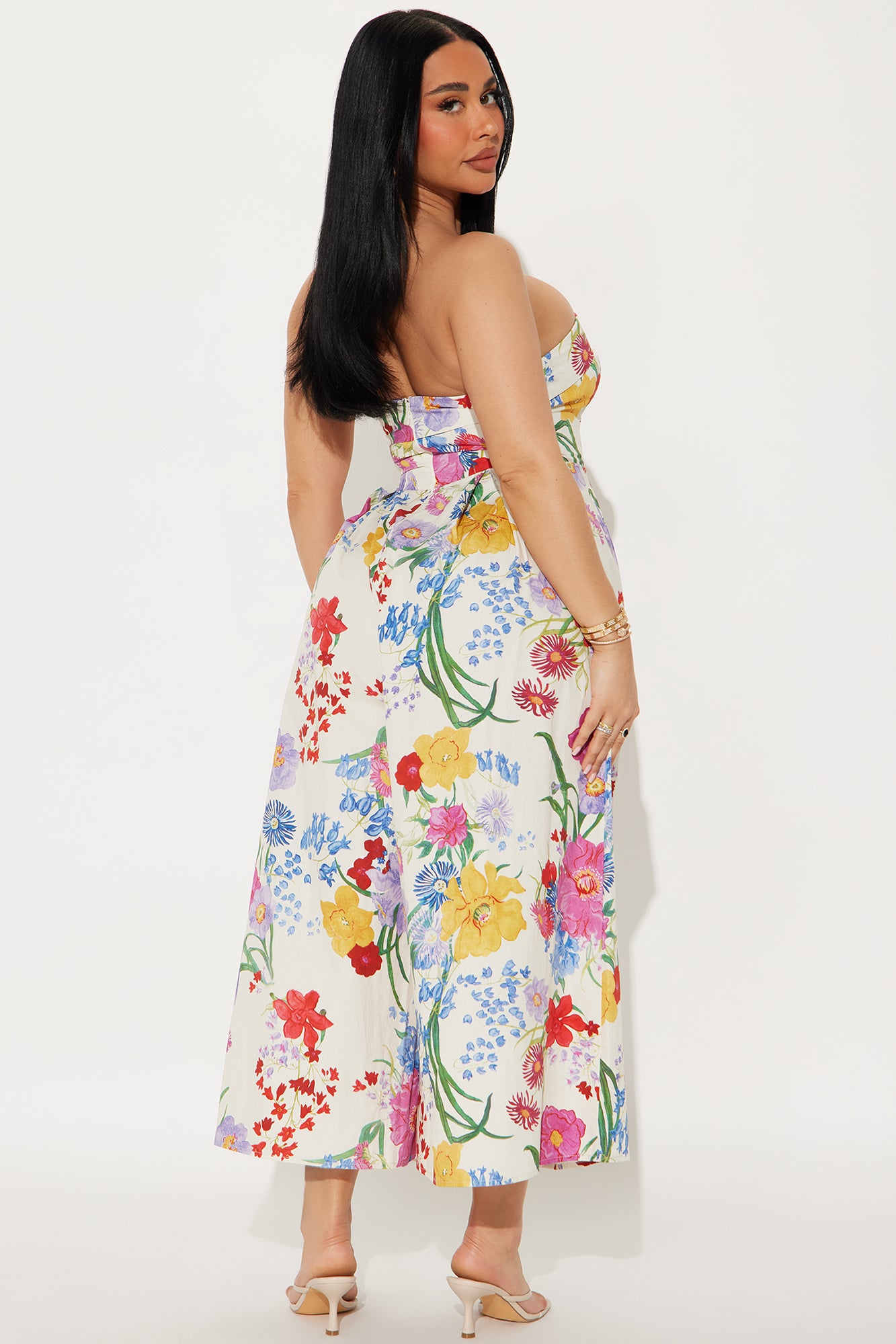 Brunch O'Clock Jumpsuit - Cream/combo - Image 3