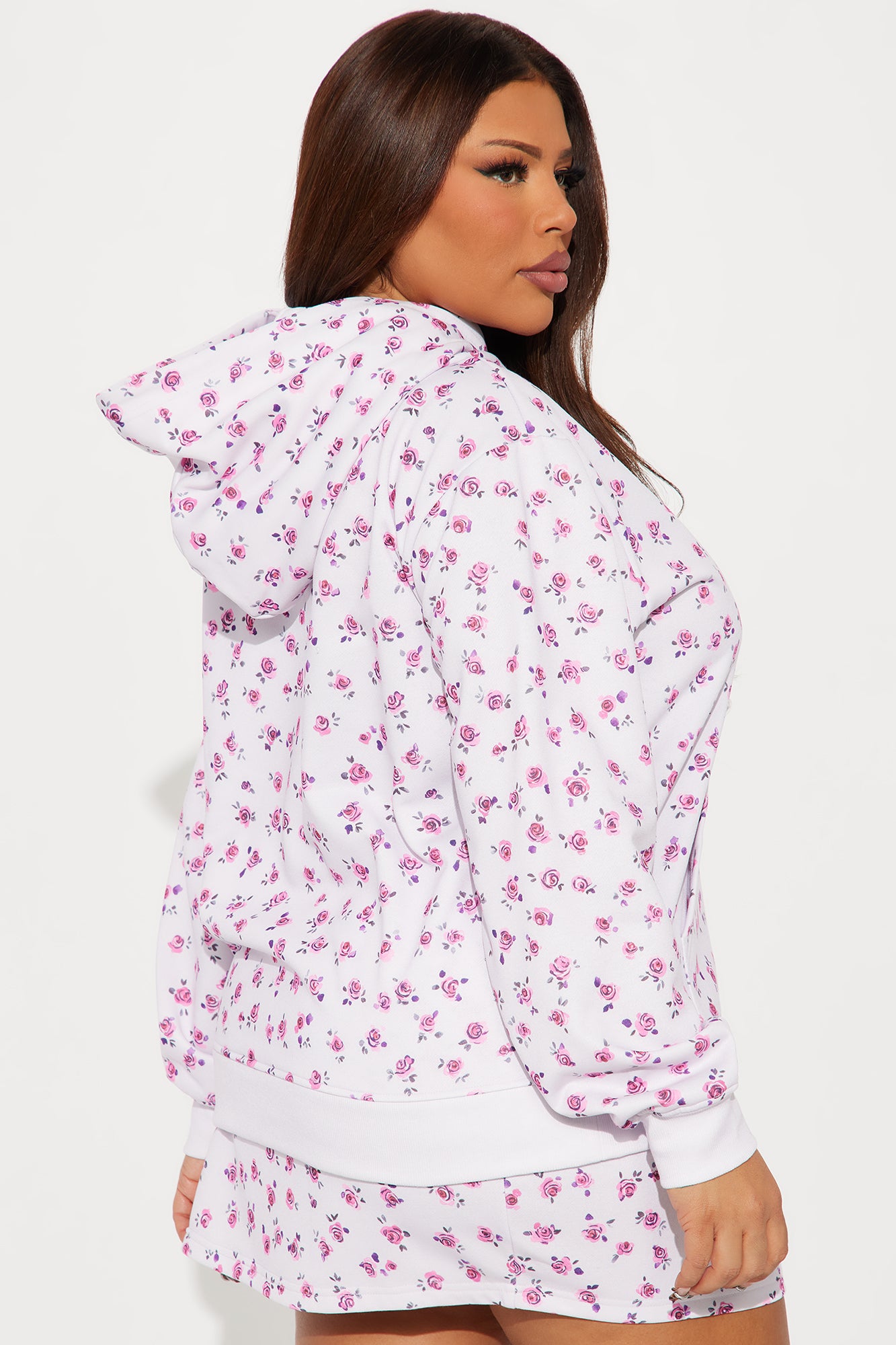 Fiona Floral Skirt Set - Lavender - Image 7