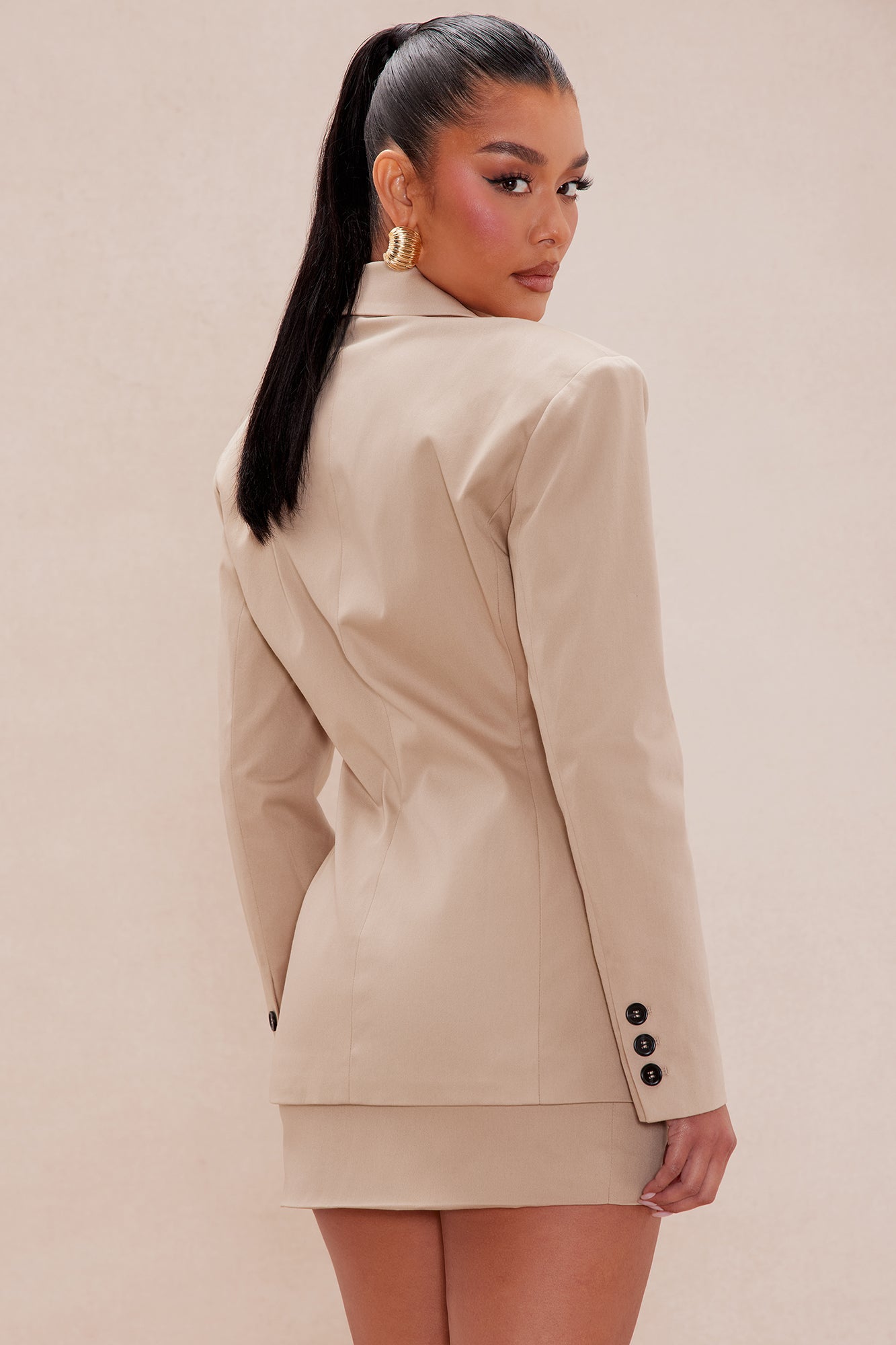 Jeanette Blazer - Khaki - Image 4
