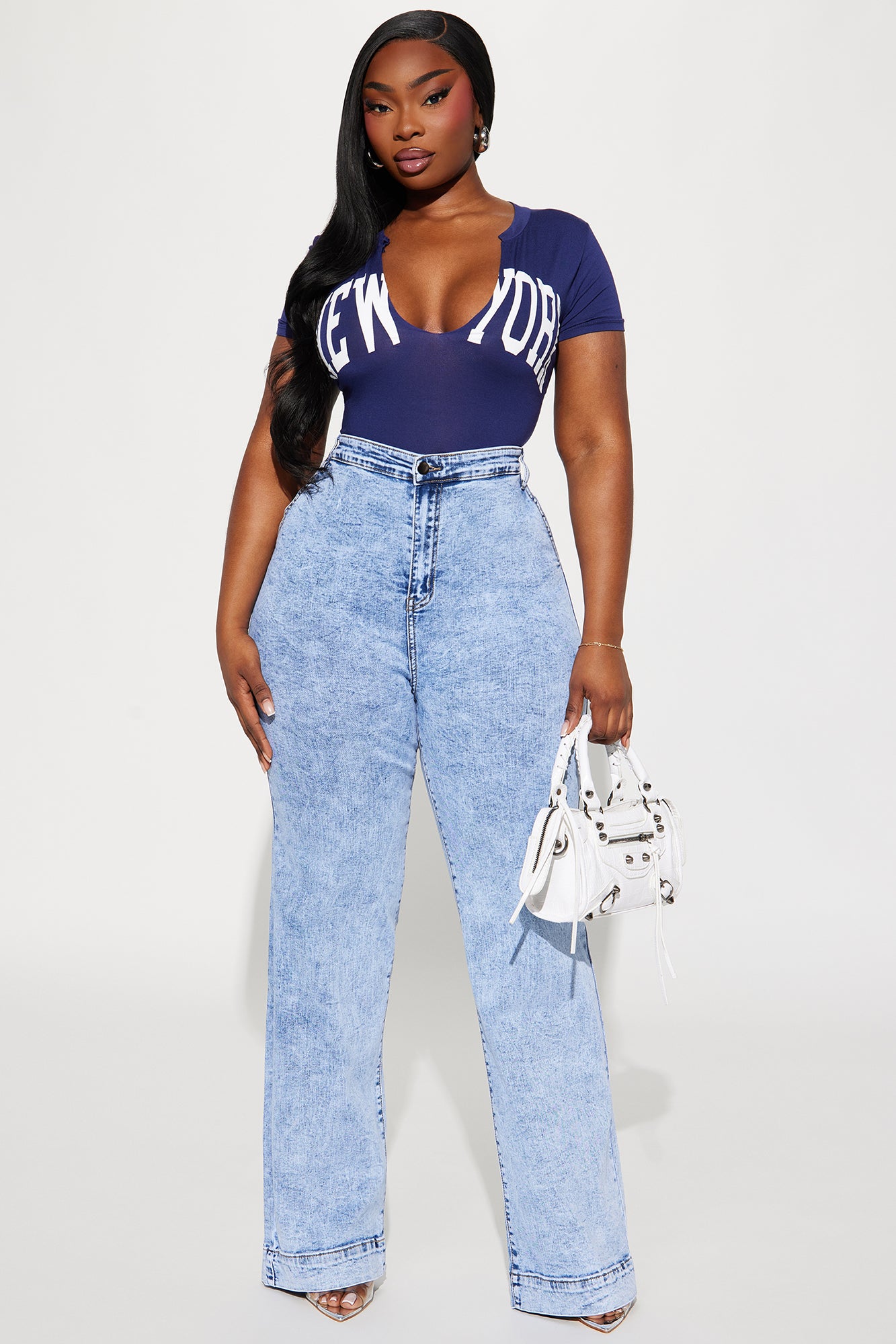 New York Bodysuit - Navy - Image 6