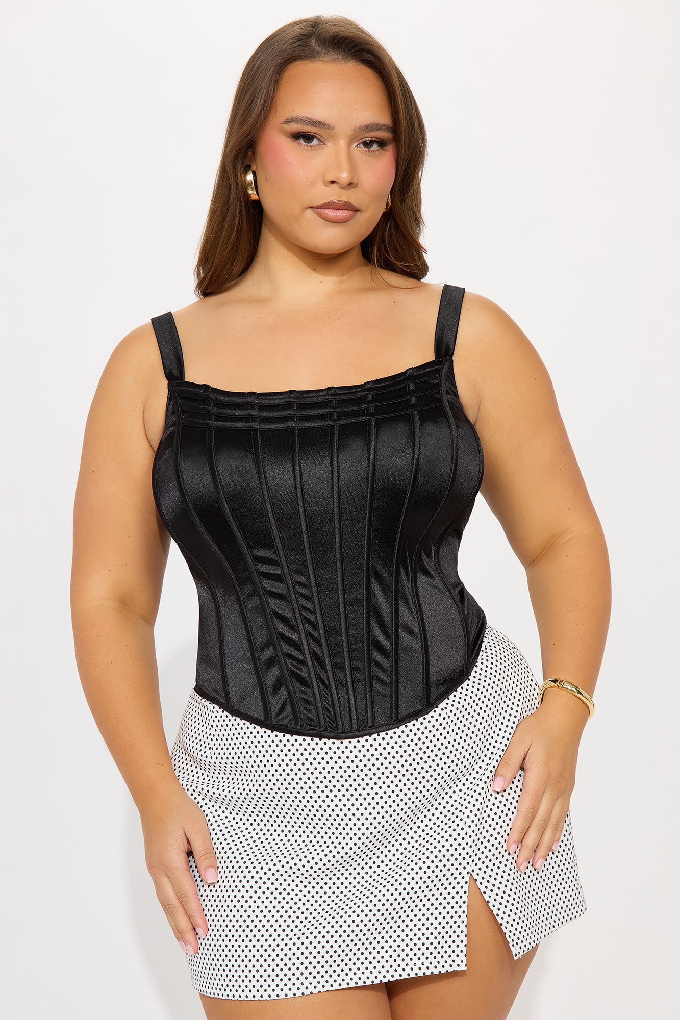 Diva Mode Corset Top - Black - Image 4
