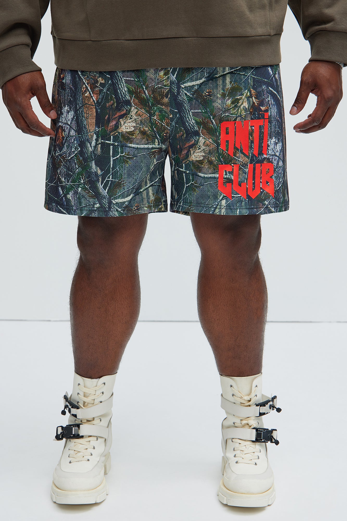 Anti Club Mesh Shorts - Camouflage - Image 6