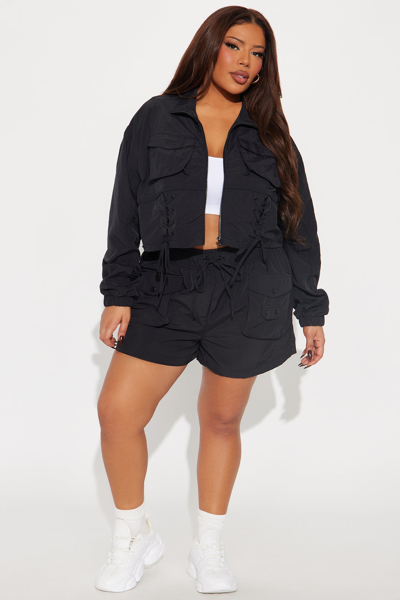 Best In The Game Windbreaker Jacket - Black - Image 6
