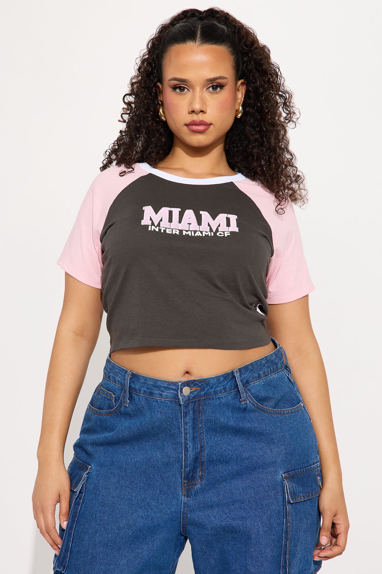 MLS Inter Miami Raglan Tee - Pink/combo - Image 4