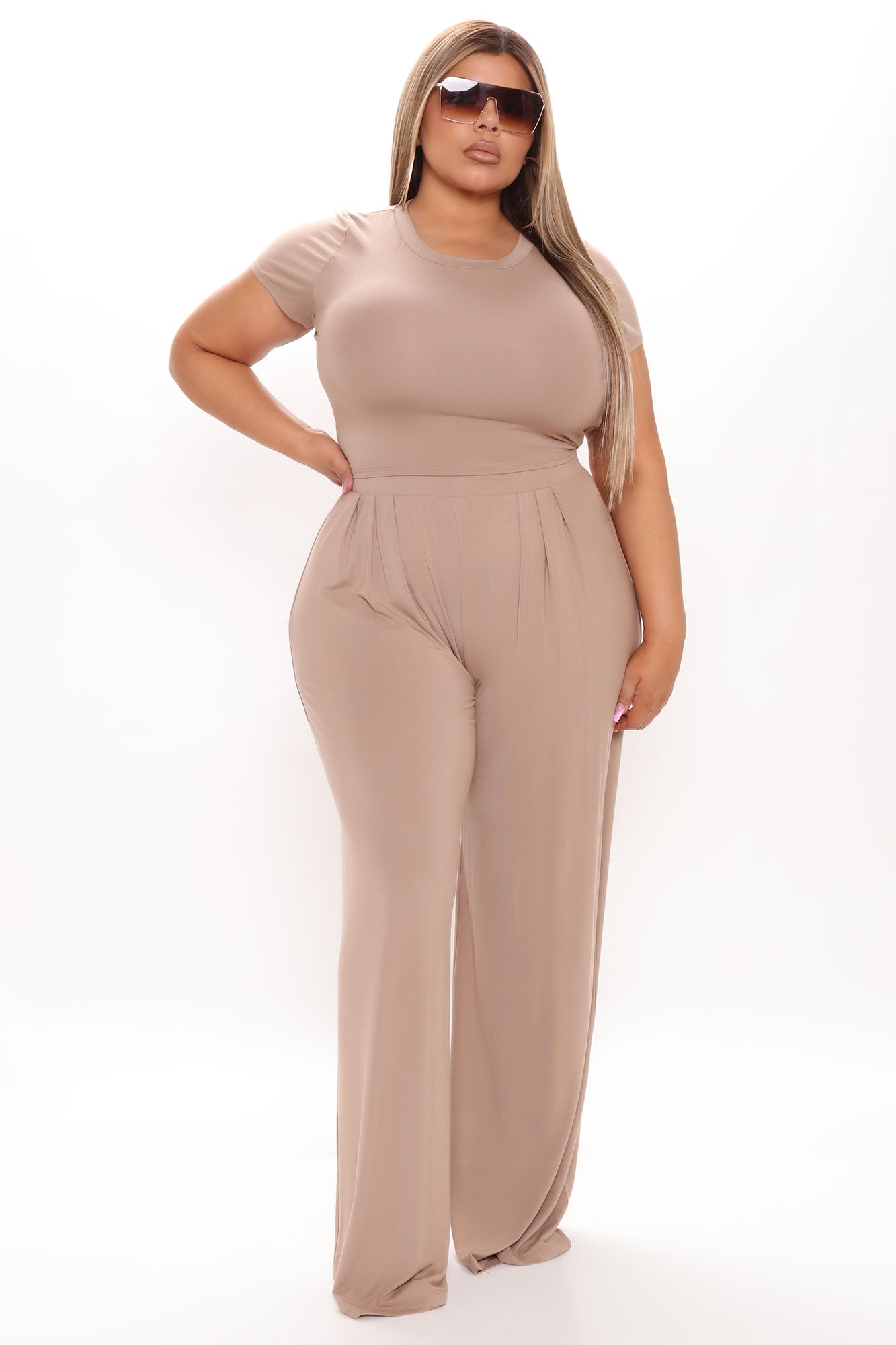 Chosen One Pant Set - Taupe - Image 8