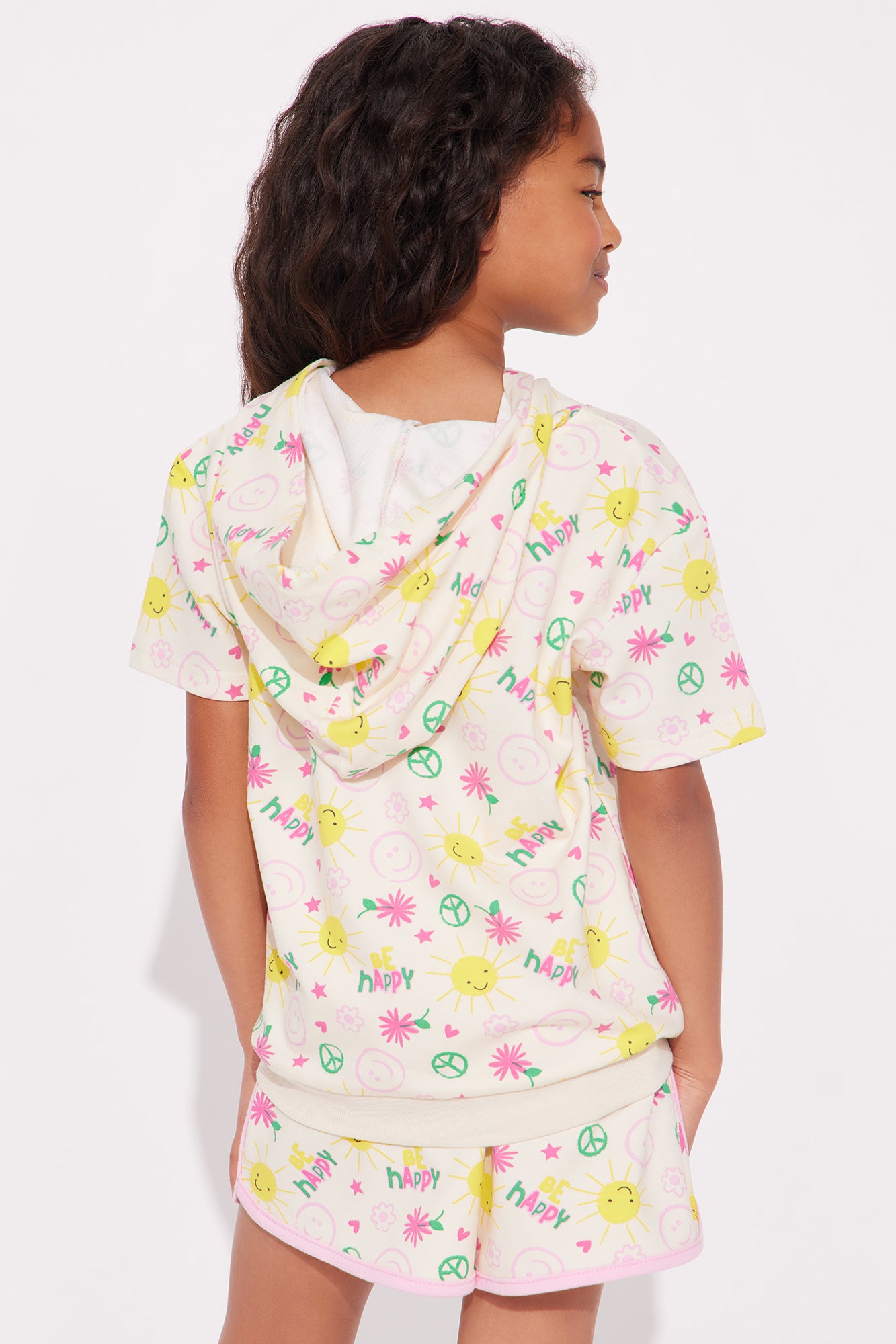 Mini Sunny Day Short Set - Multi Color - Image 3