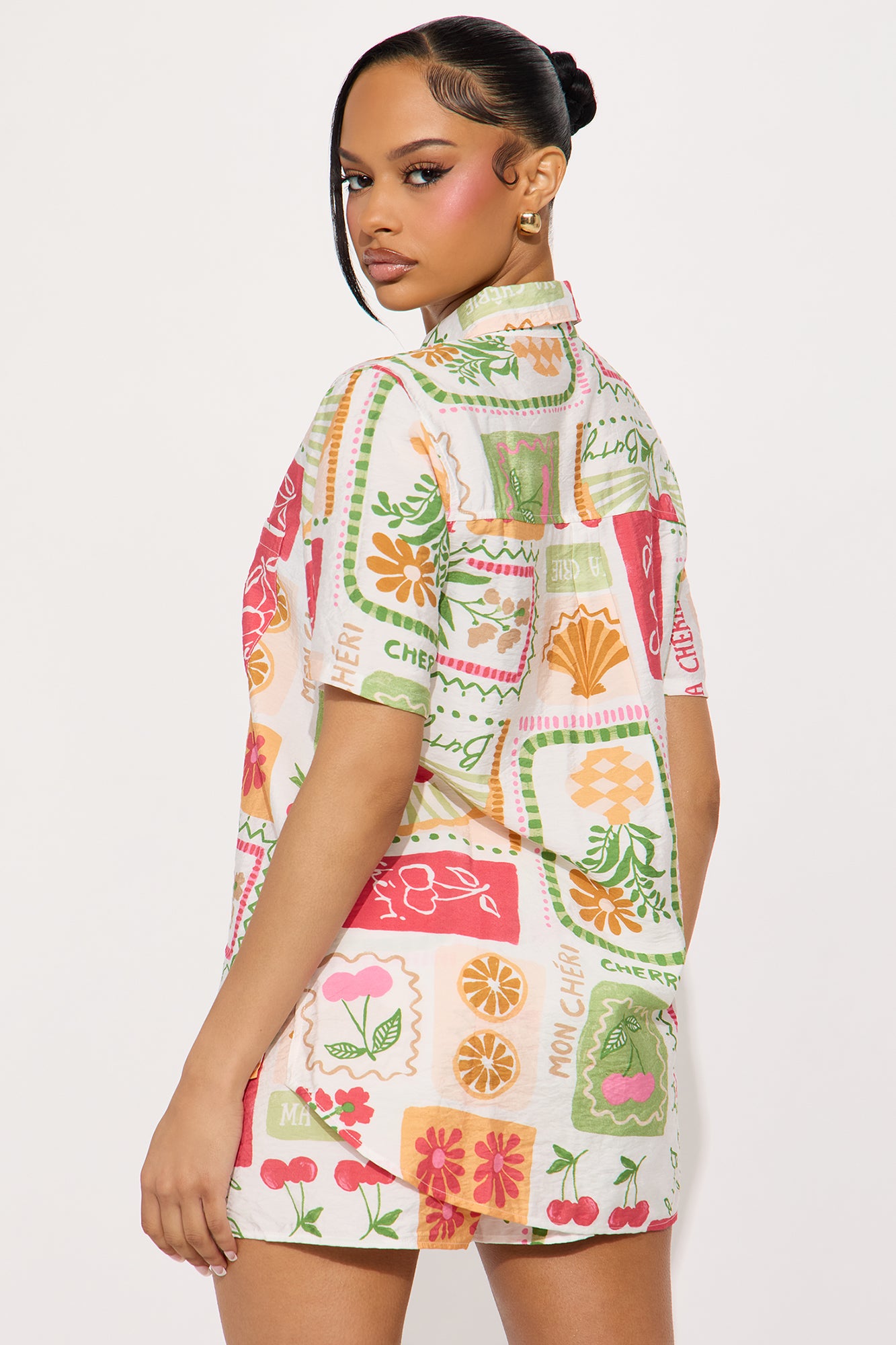 Tropical Dreams Short Set - Multi Color - Image 4