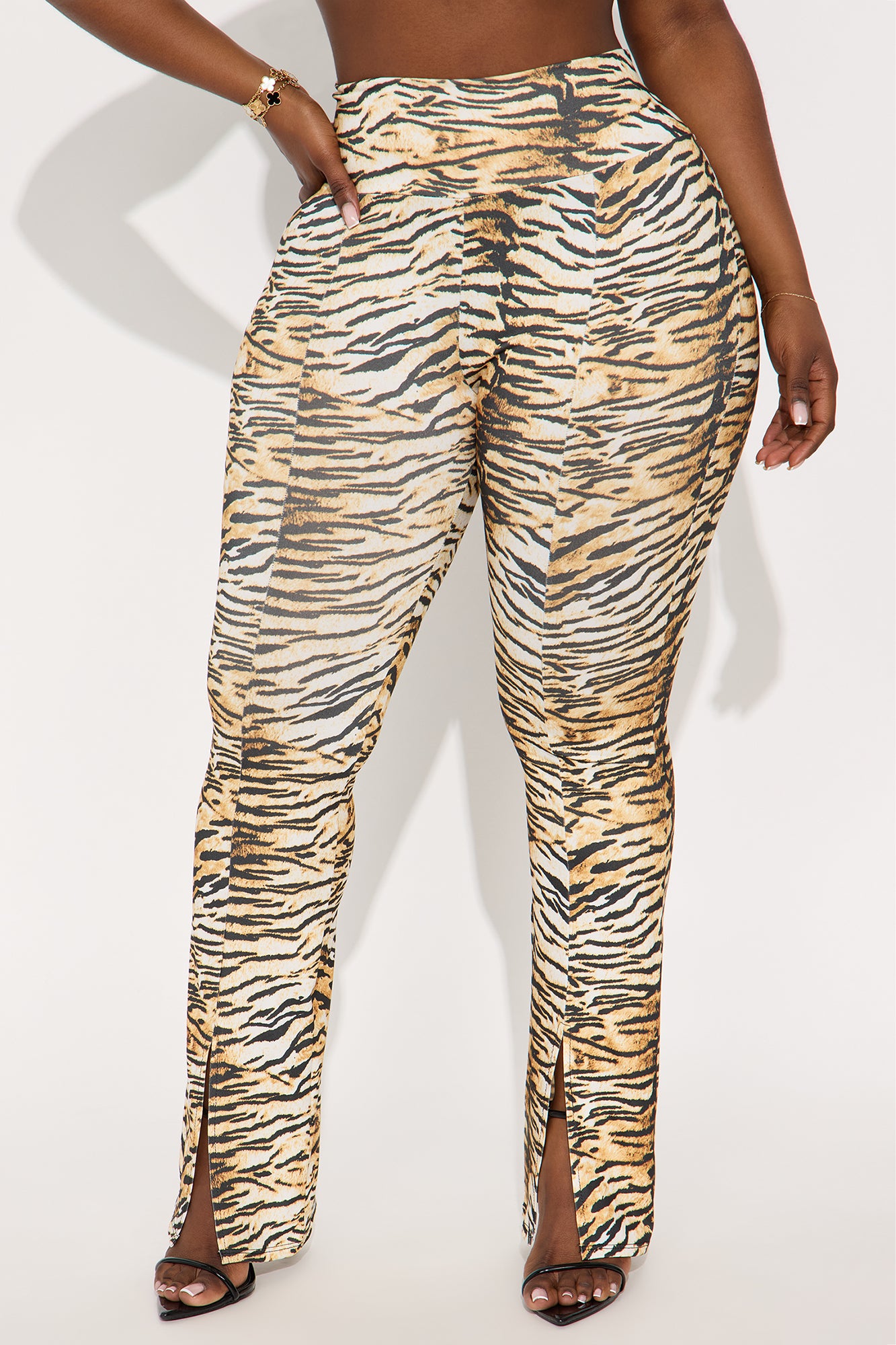 Wild Side Flare Pant - Brown/combo - Image 5