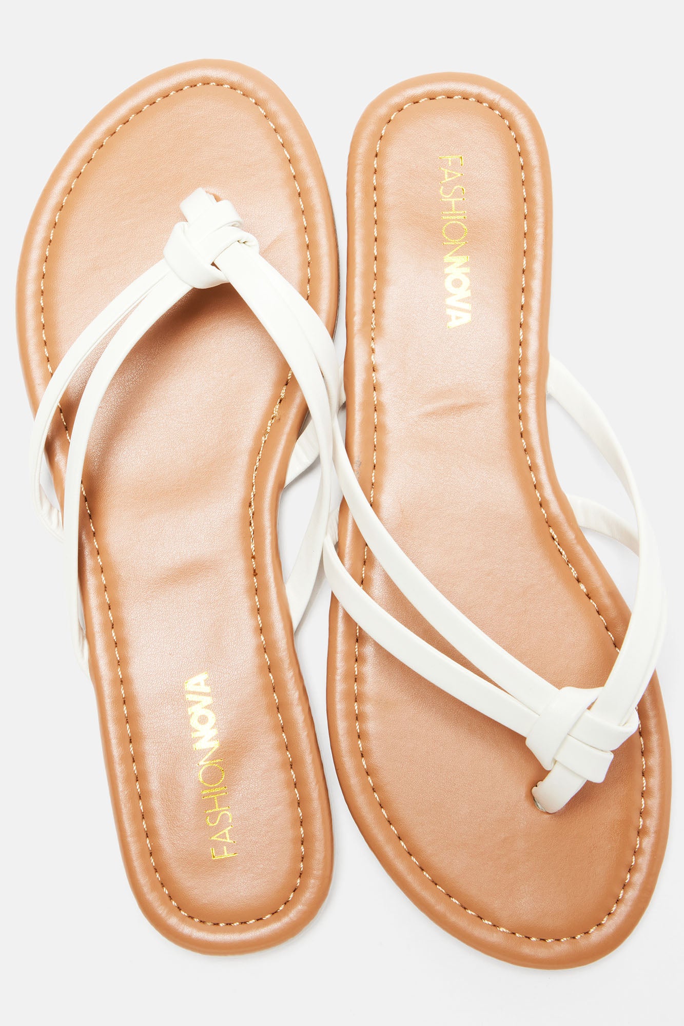 All Summer Long Flip Flops - White - Image 3