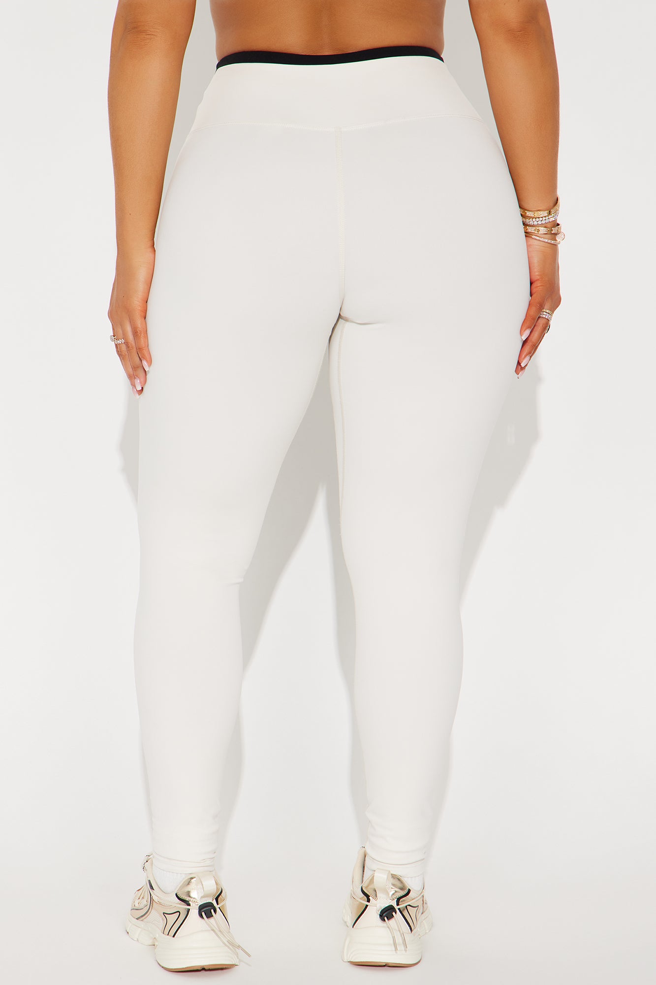 Calm And Collected Active Legging - Cream - Image 3