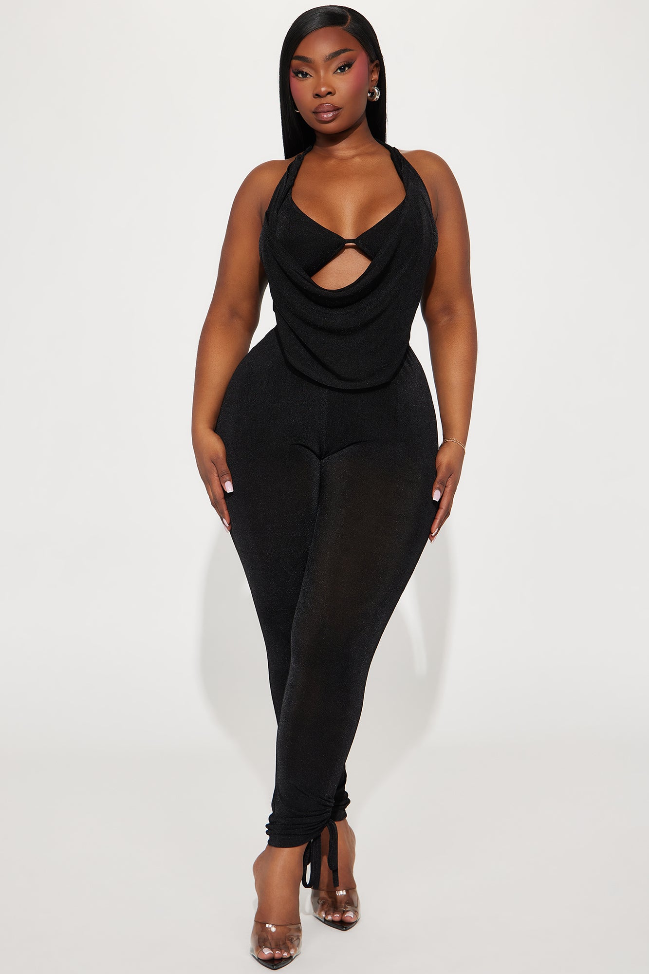 Weekend Lineup Legging Set - Black - Image 4