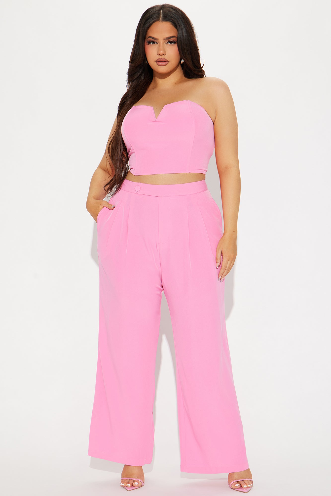 In Power Pant Set - Pink - Image 4