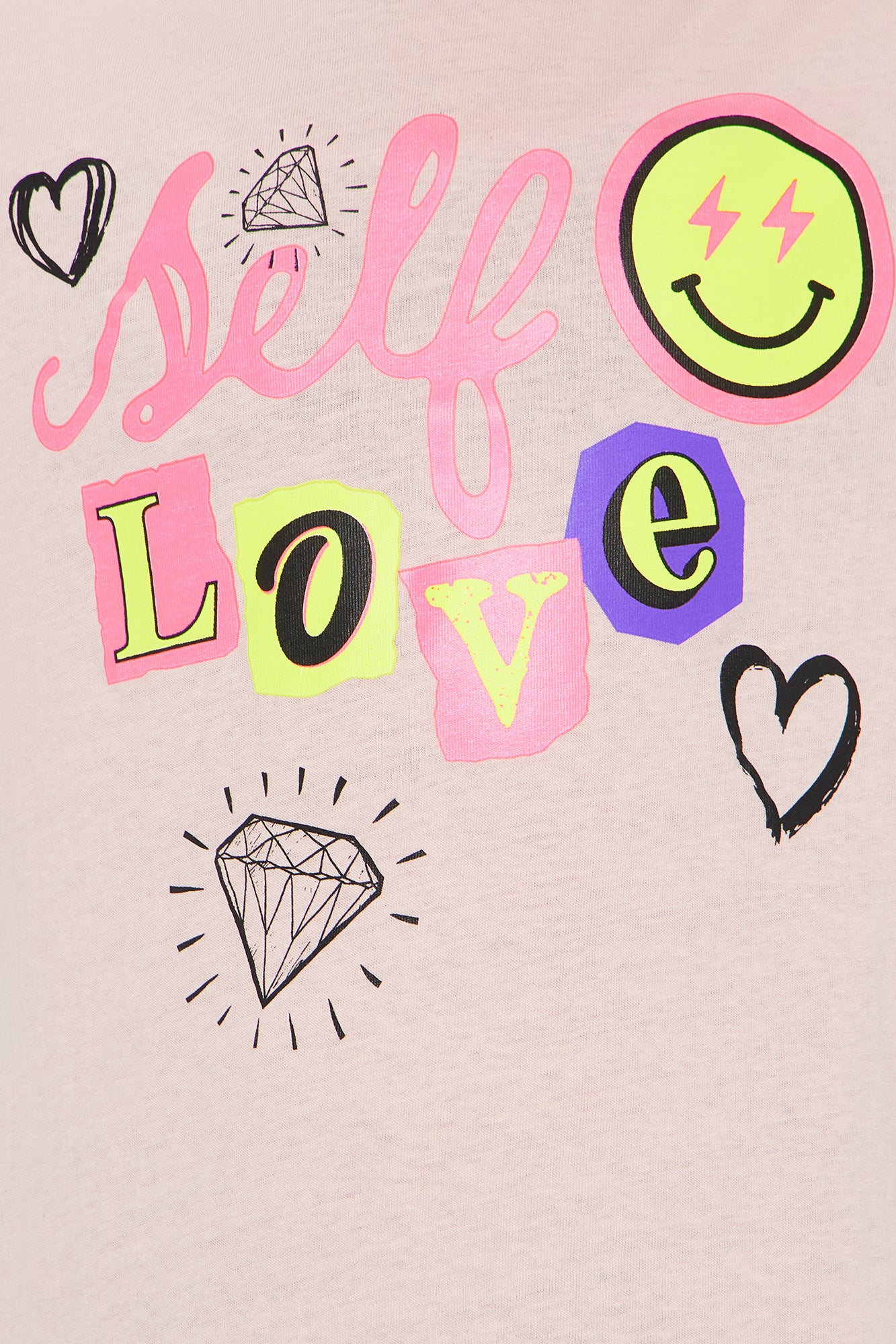 Mini Practicing Self Love Short Sleeve T-Shirt - Pink - Image 4