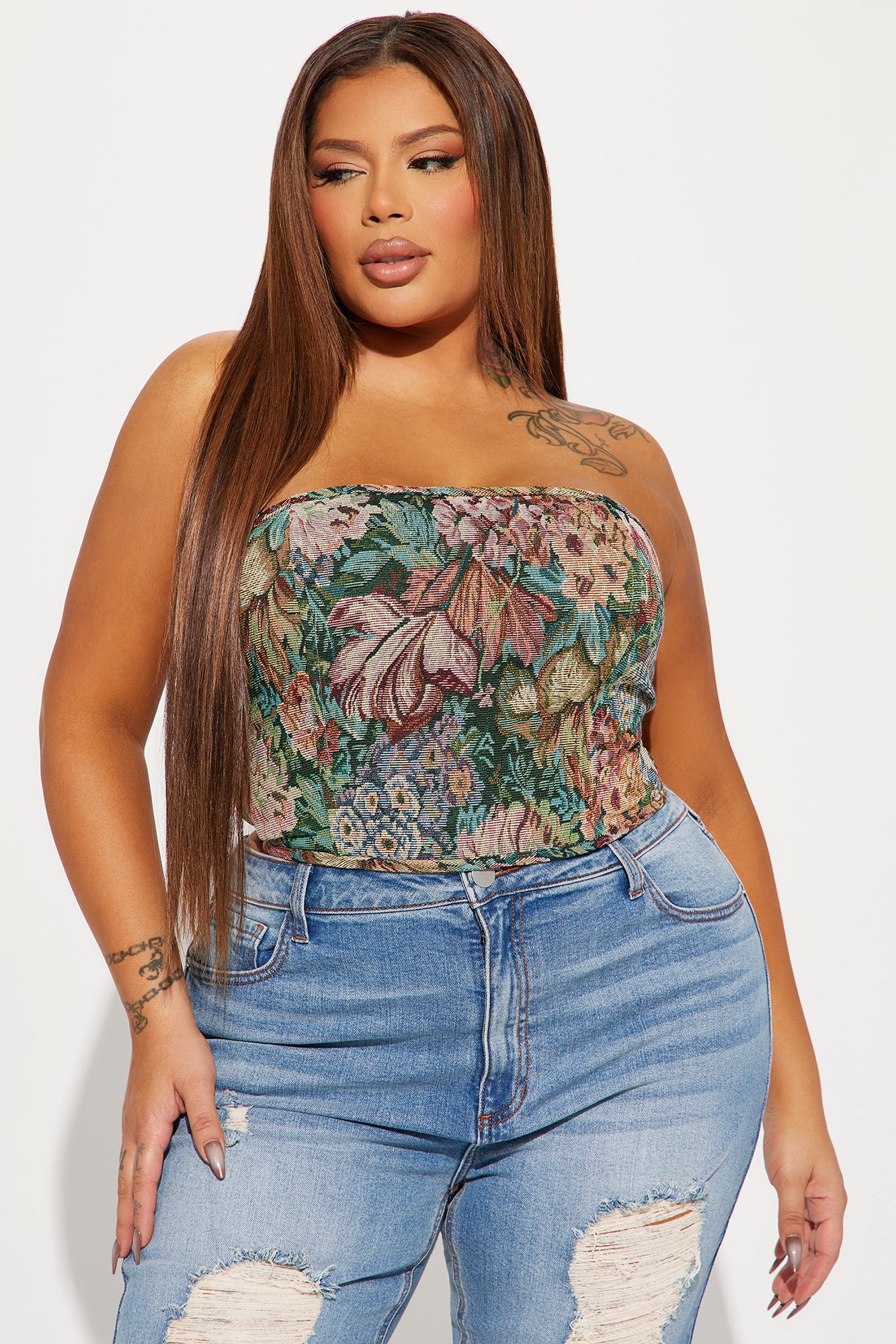 One Of A Kind Corset Top - Multi Color - Image 6