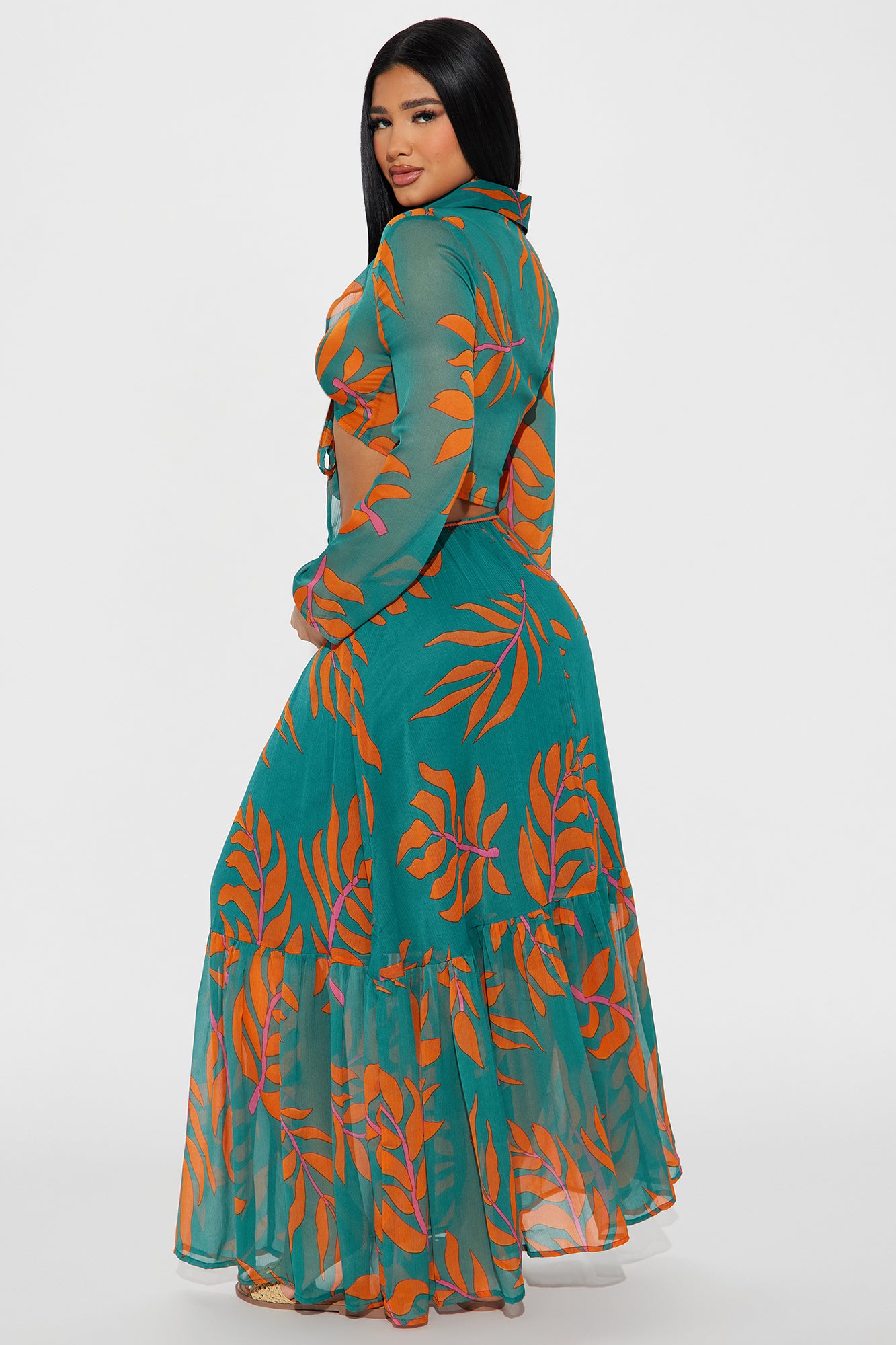 Another Vacation Skirt Set  - Emerald - Image 4