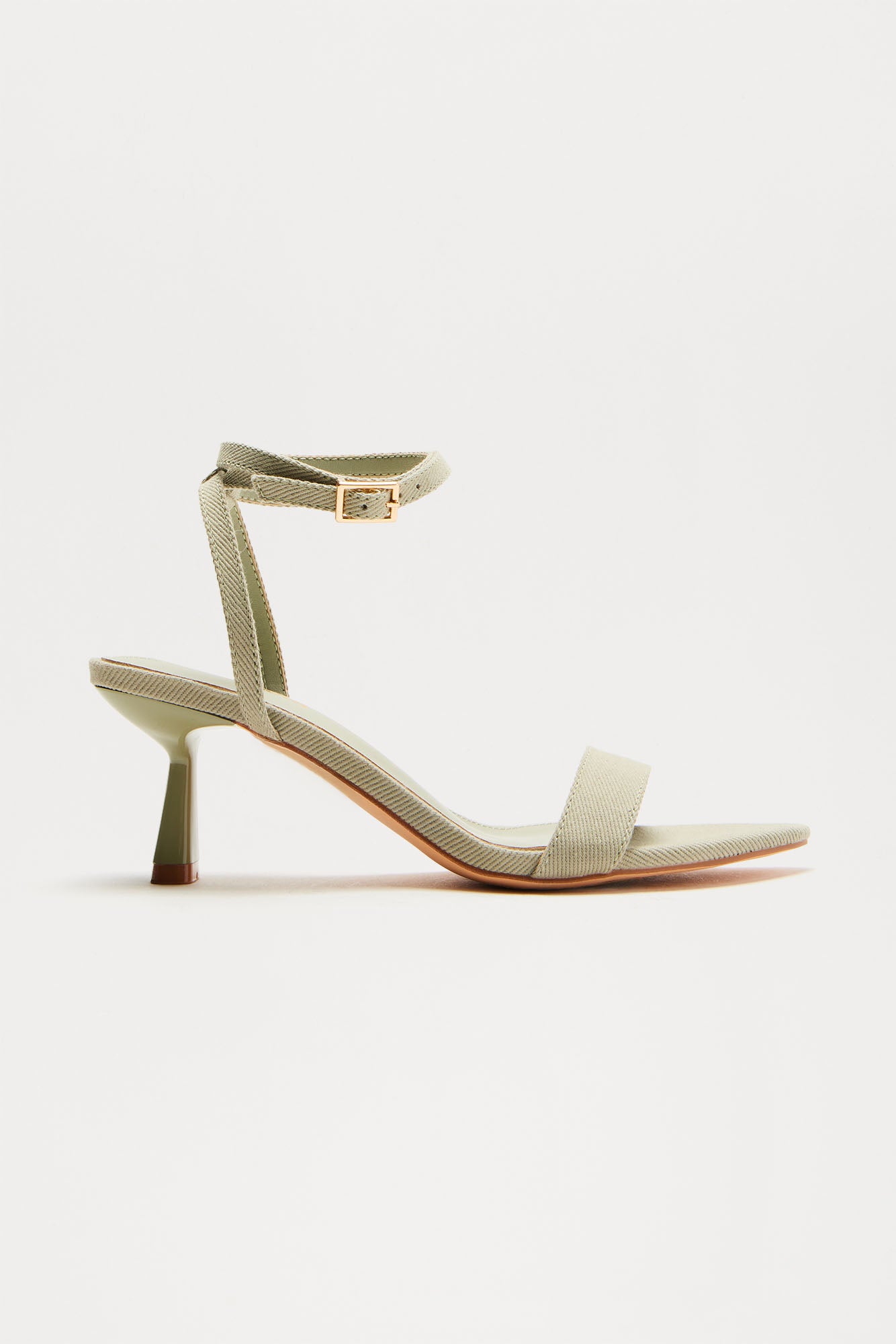 Buckley Heeled Sandals - Green - Image 3