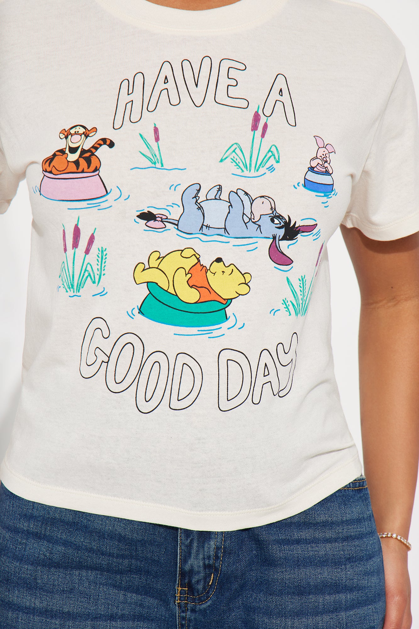 Winnie The Pooh Have A Good Day Tee - Ivory - Image 3