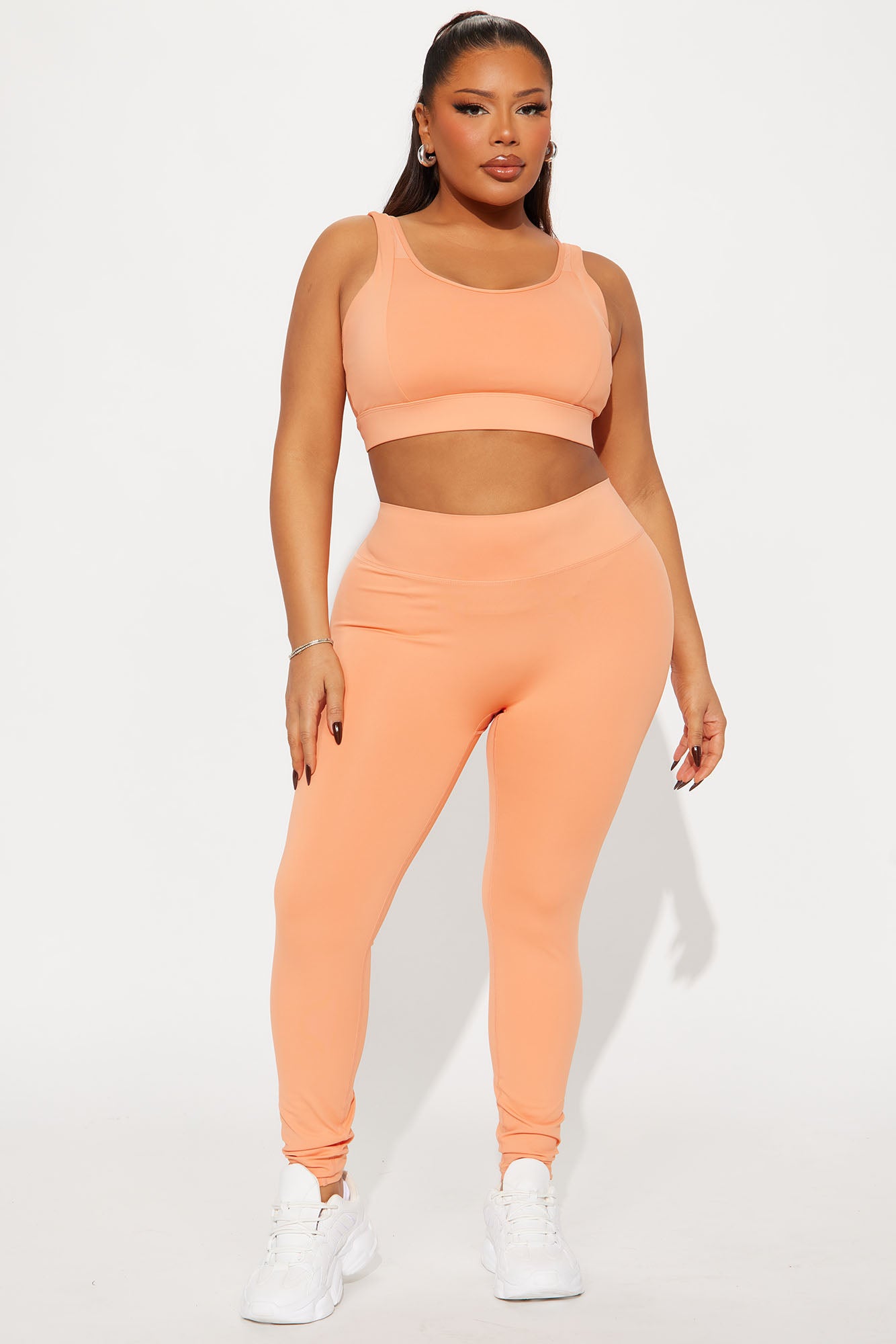 Work Harder Active Legging - Orange - Image 4