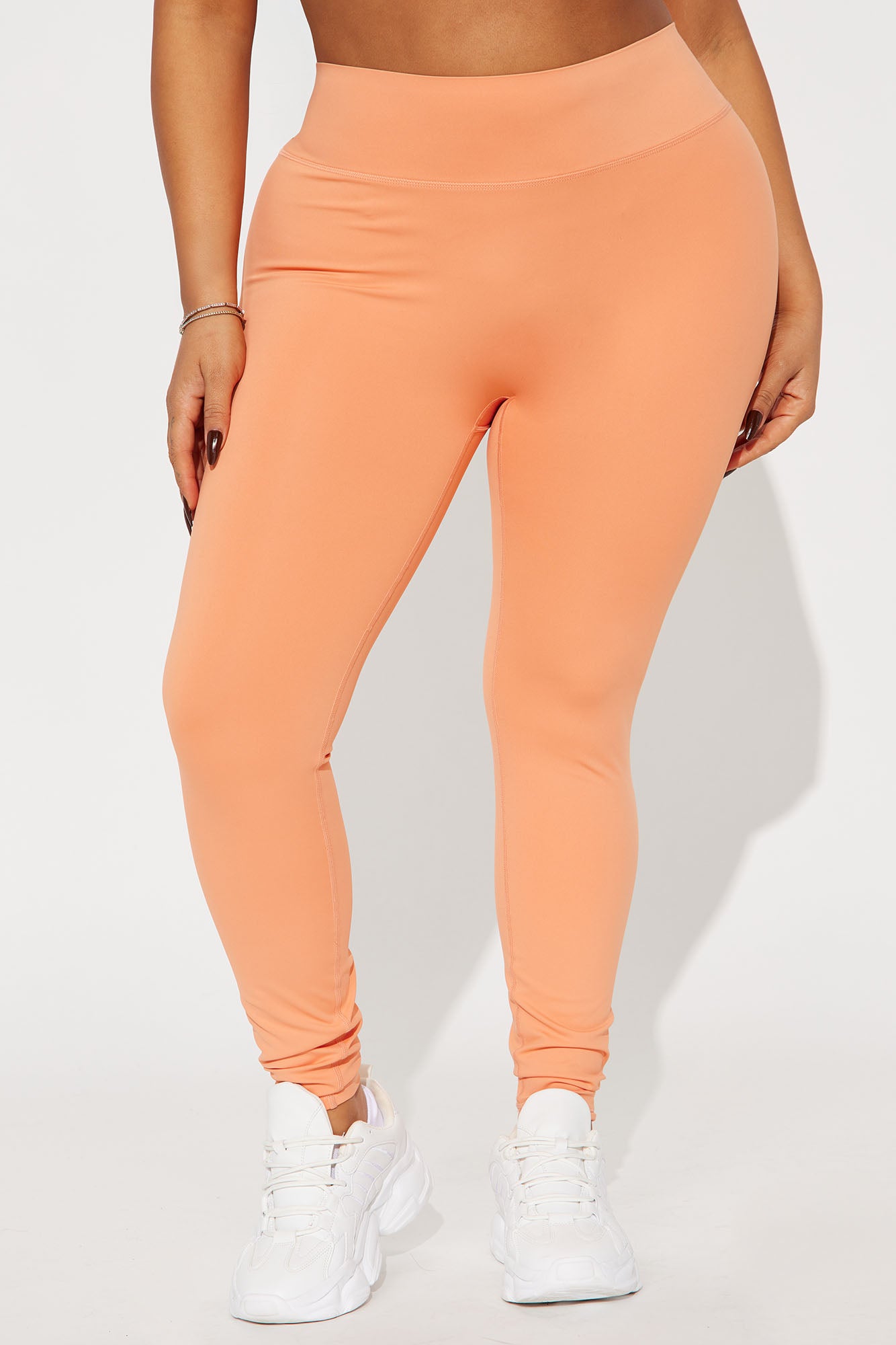 Work Harder Active Legging - Orange - Image 5