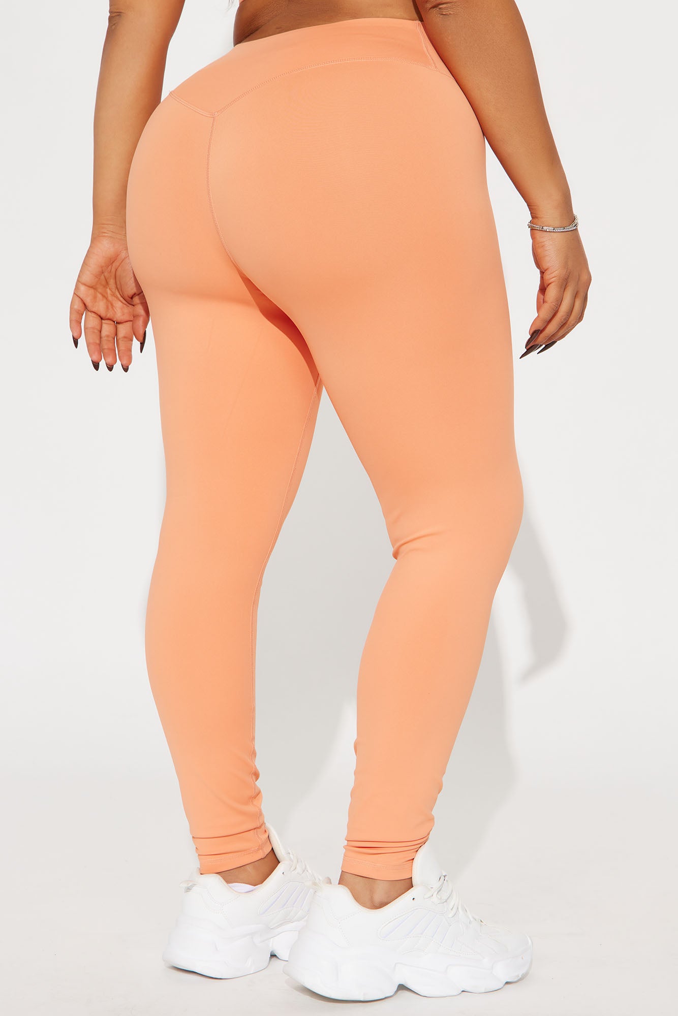 Work Harder Active Legging - Orange - Image 6