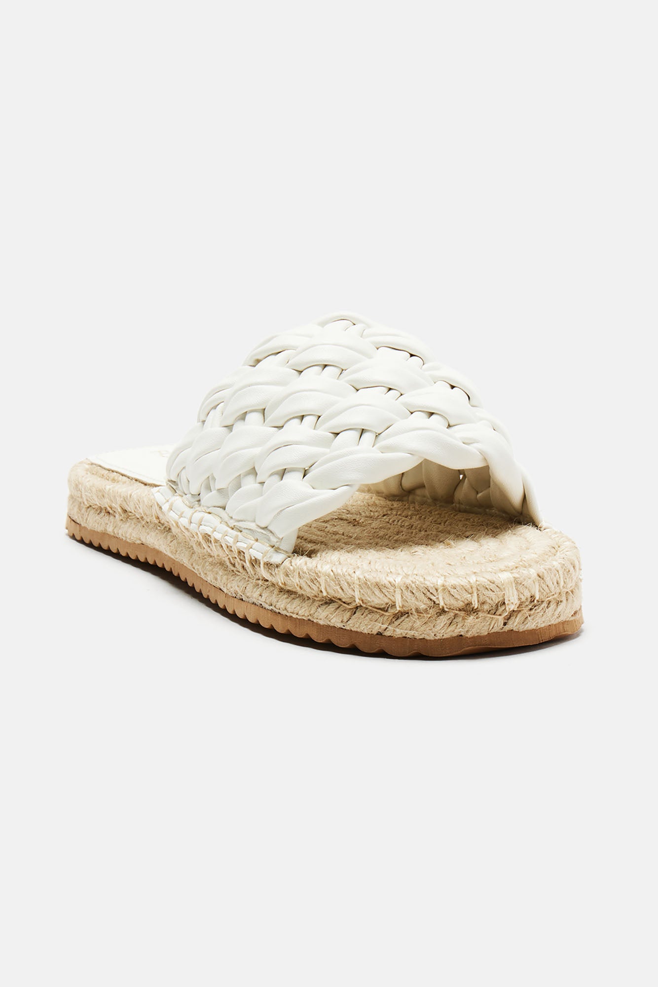Ari Jute Sandals - White - Image 3