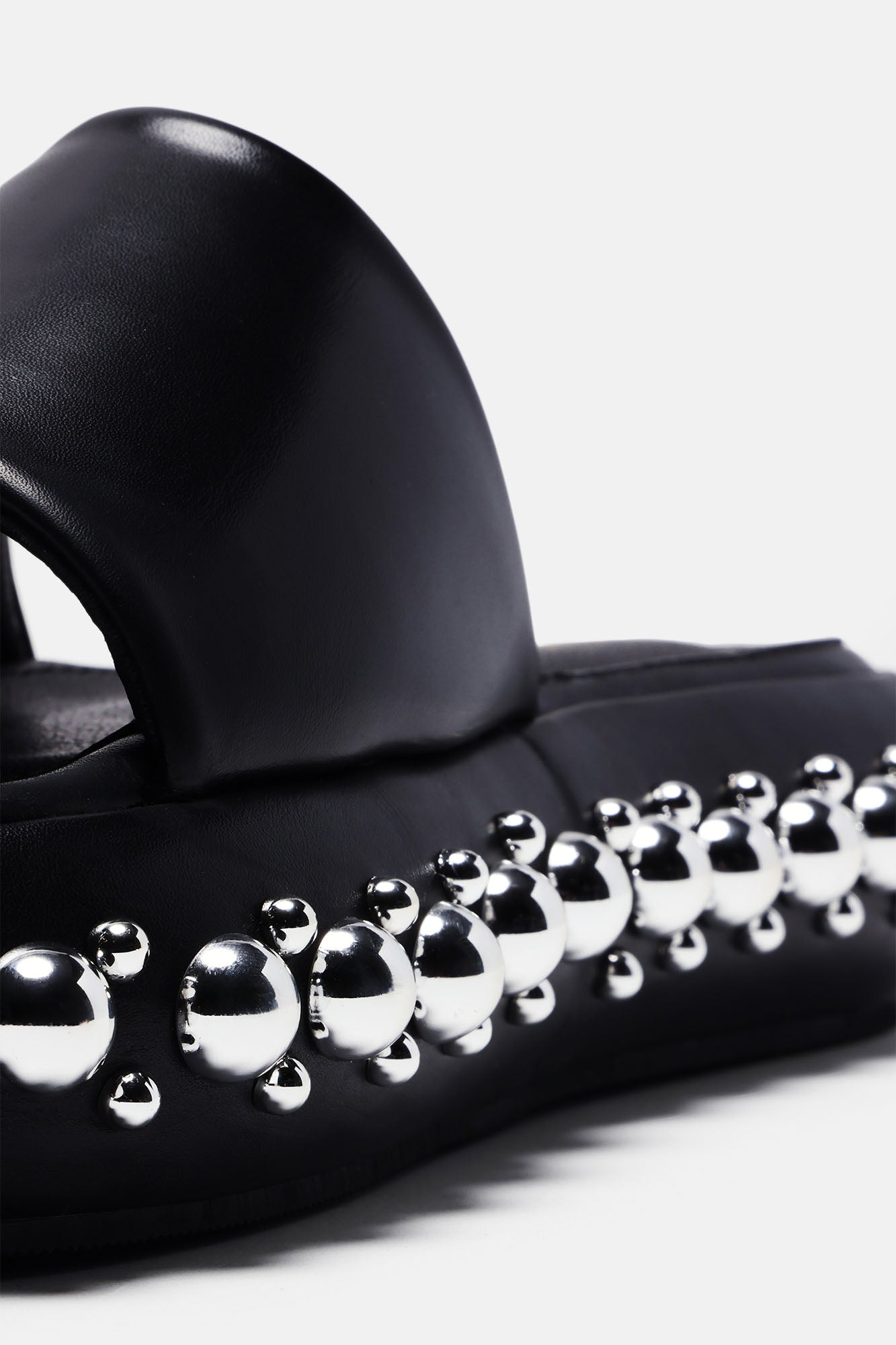 That's All I Got Studded Slides - Black - Image 5