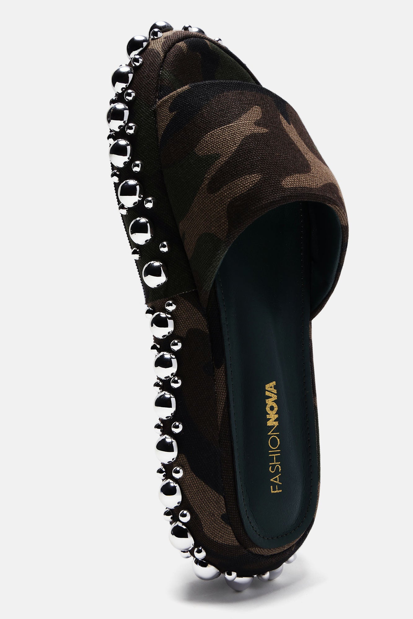 That's All I Got Studded Slides - Camouflage - Image 5